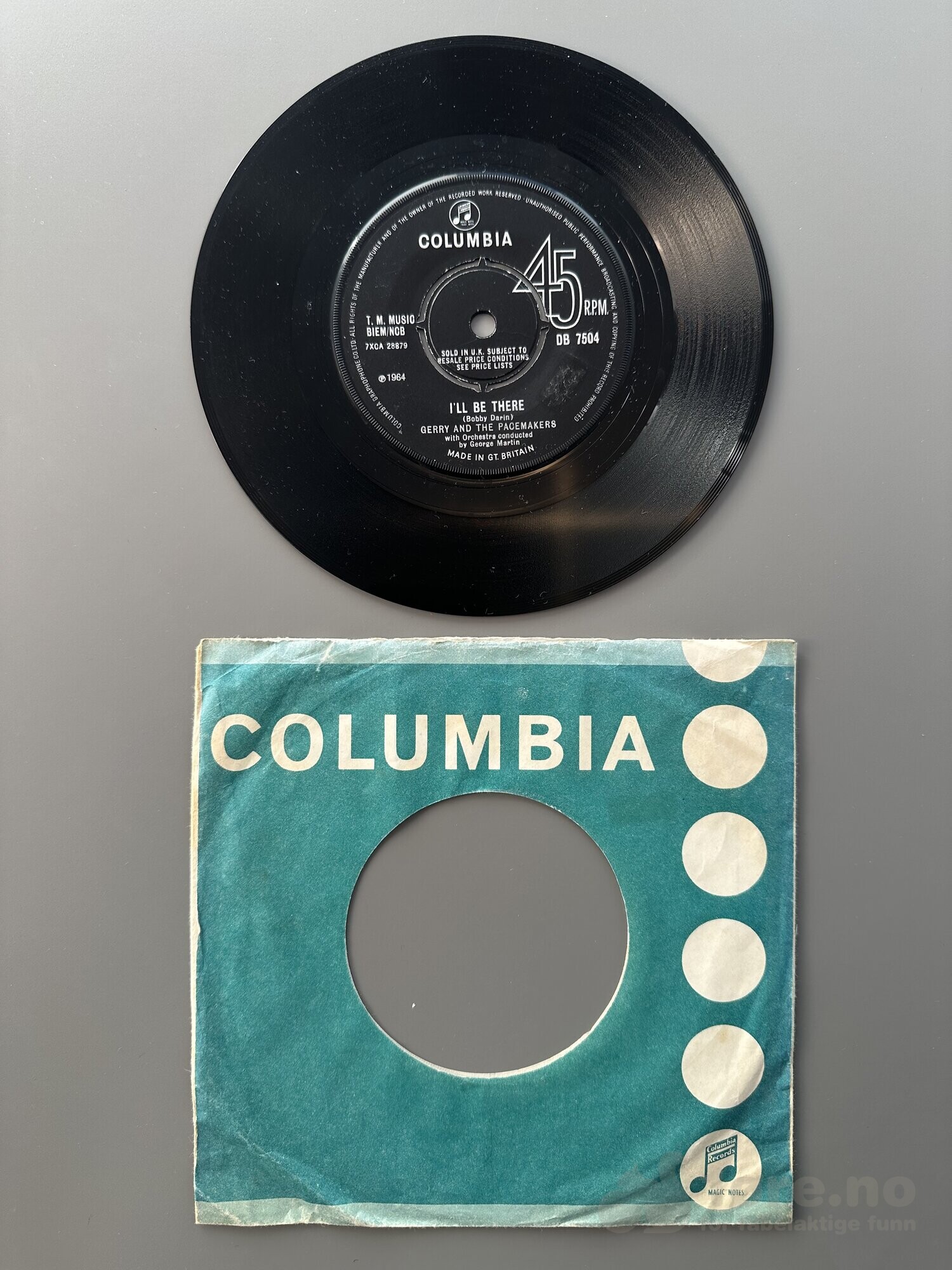 Singel - Gerry and The Pacemakers - Baby you’re so good to me, bilde 2
