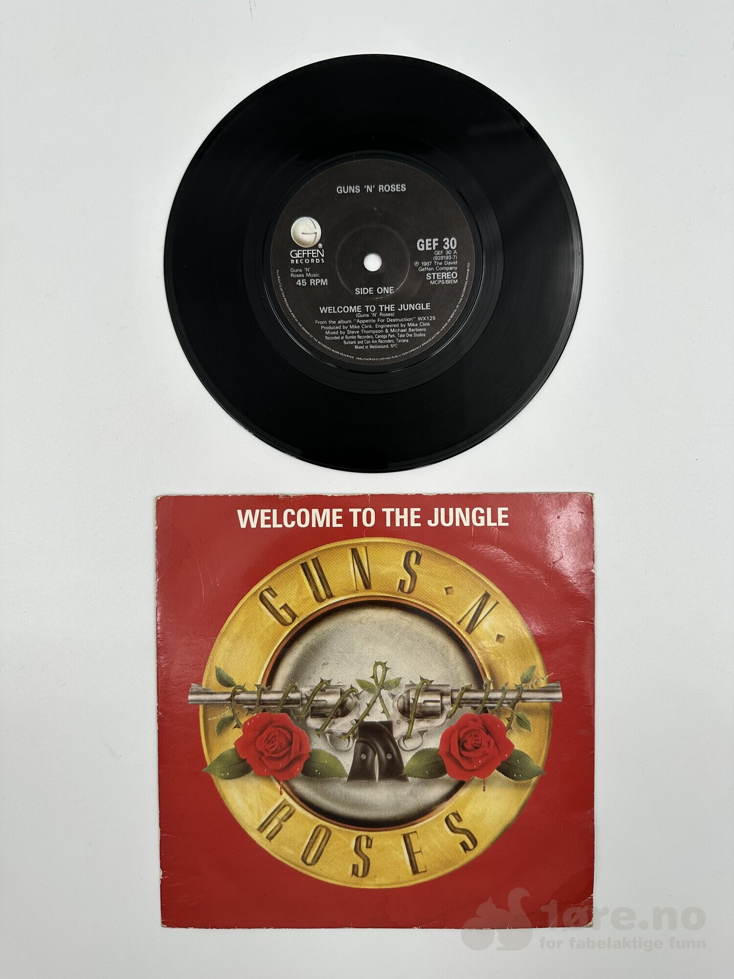 Singel - Guns & Roses – Welcome to the jungle, bilde 2