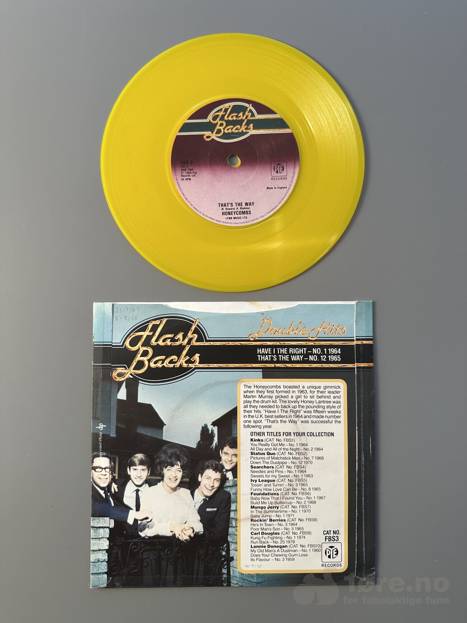 Singel – Honeycombs – Have I The Right, bilde 3
