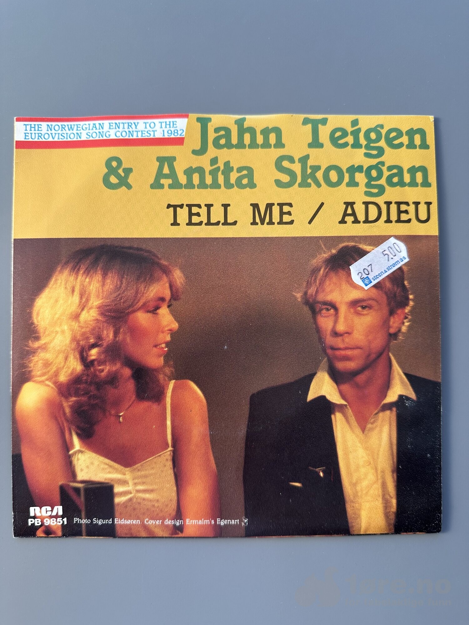 Singel- Jahn Teigen & Anita Skorgan - Tell me