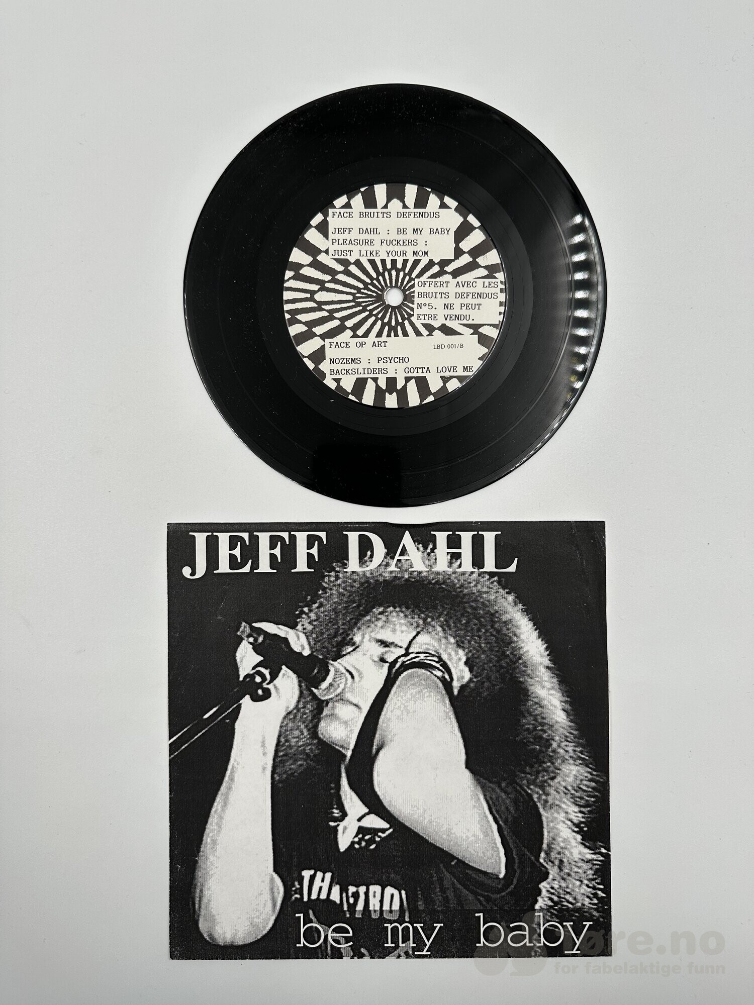 Singel - Jeff Dahl – Be my baby, bilde 3