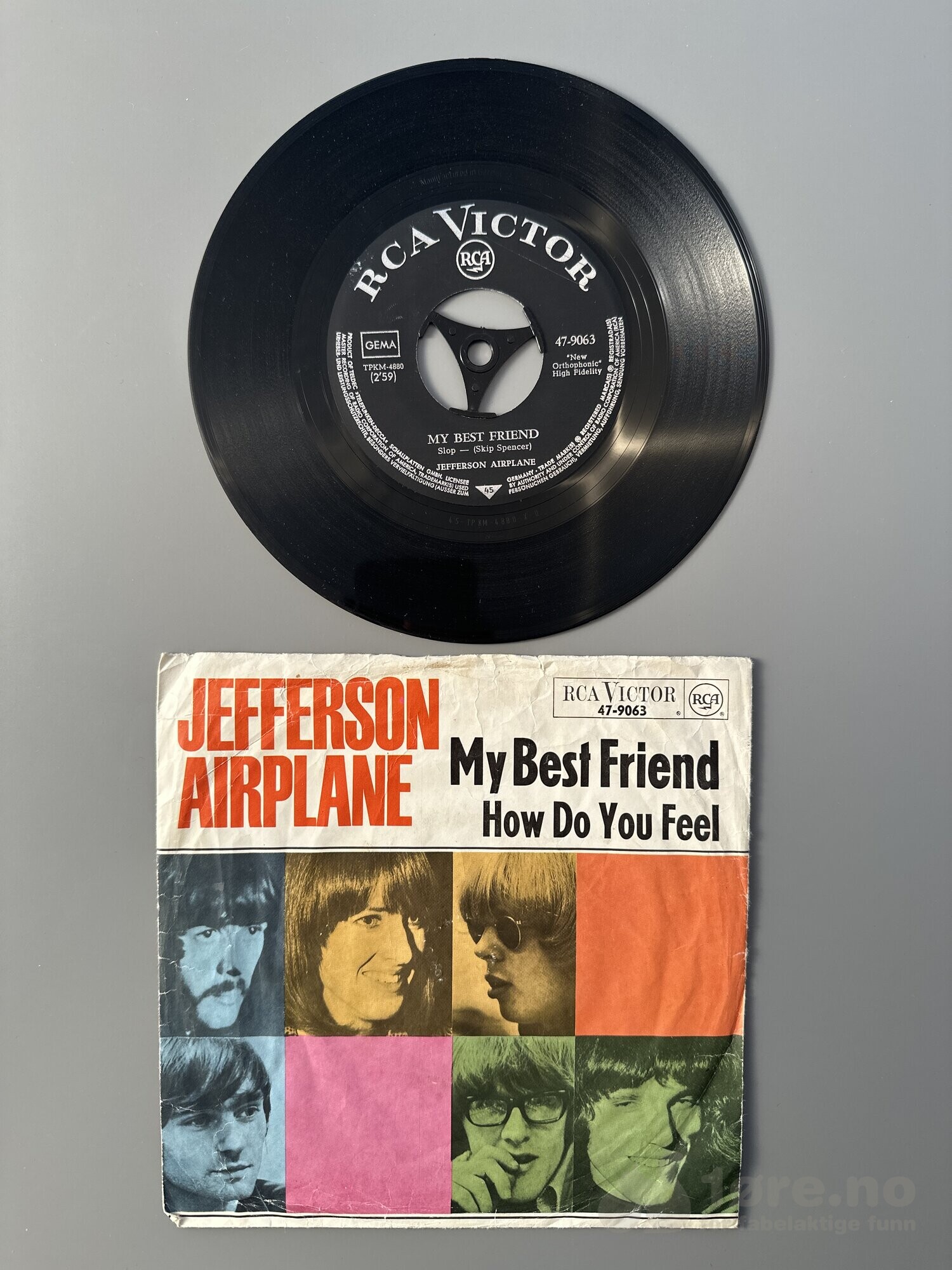Singel - Jefferson Airplane - My Best Friend, bilde 2