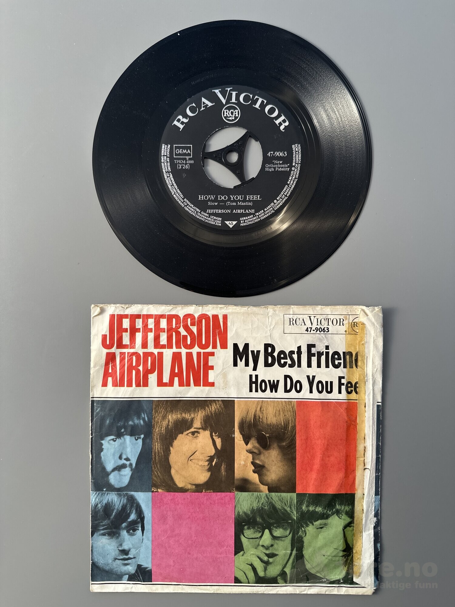 Singel - Jefferson Airplane - My Best Friend, bilde 3