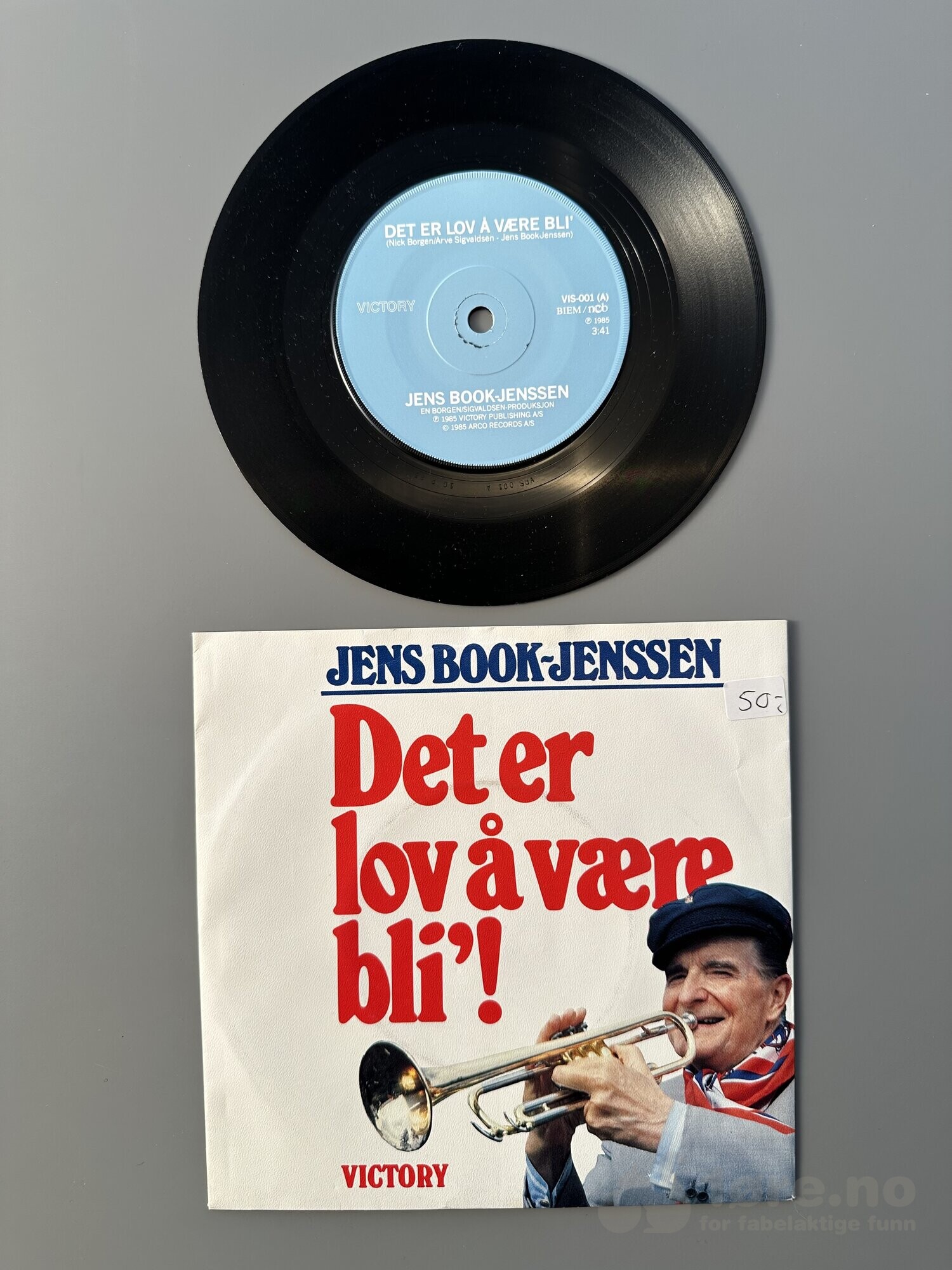 Singel - Jens Book-Jenssen - Det er lov å være bli’!, bilde 2
