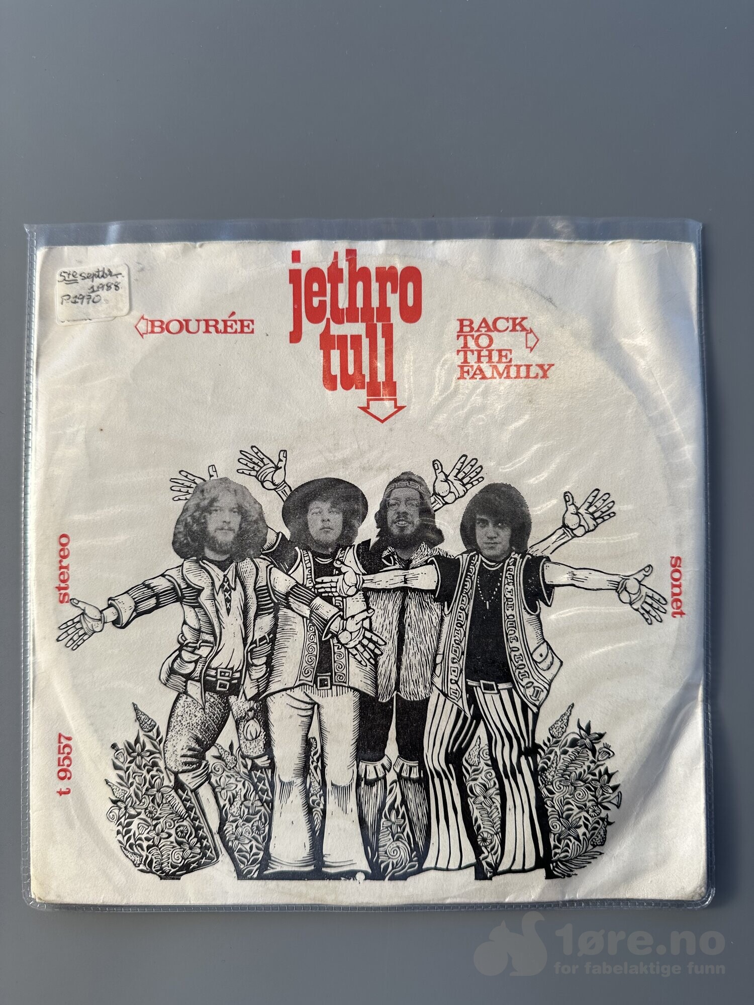 Singel – Jethro Tull – Bourée