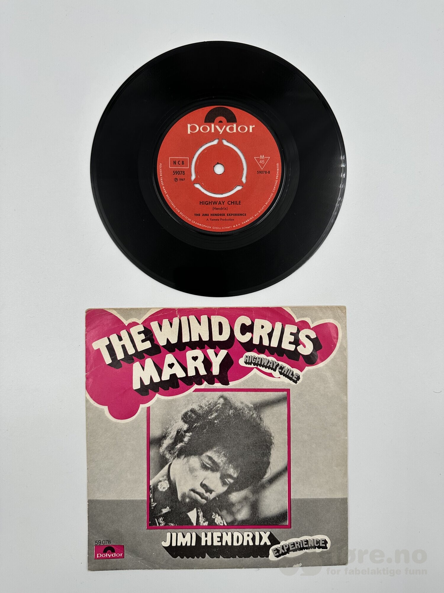 Singel - Jimi Hendrix – The wind cries mary, bilde 3