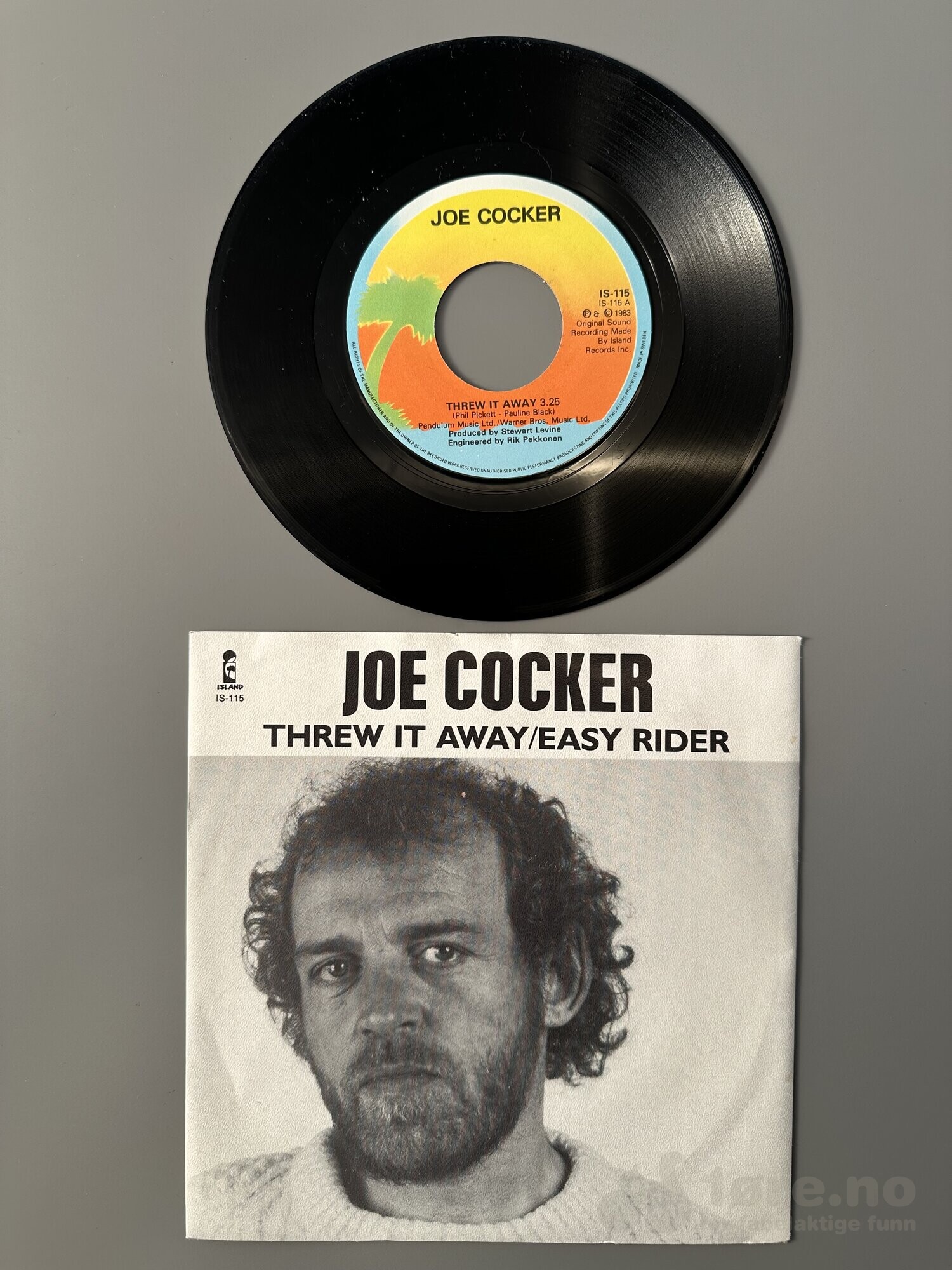 Singel - Joe Cocker - Therese It Away, bilde 2