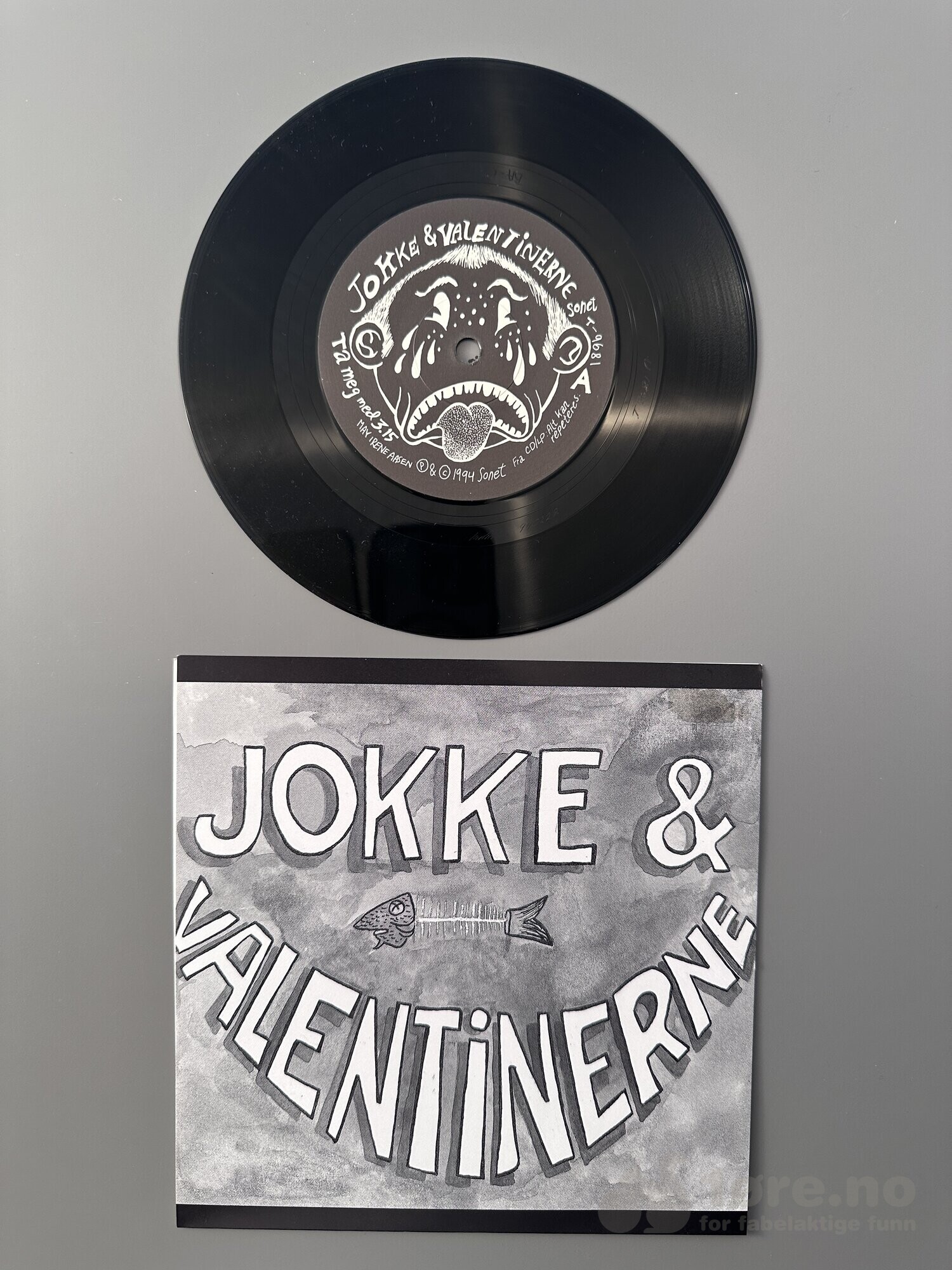 Singel - Jokke & Valentinerne - Ta meg med - Signert utgave!, bilde 3