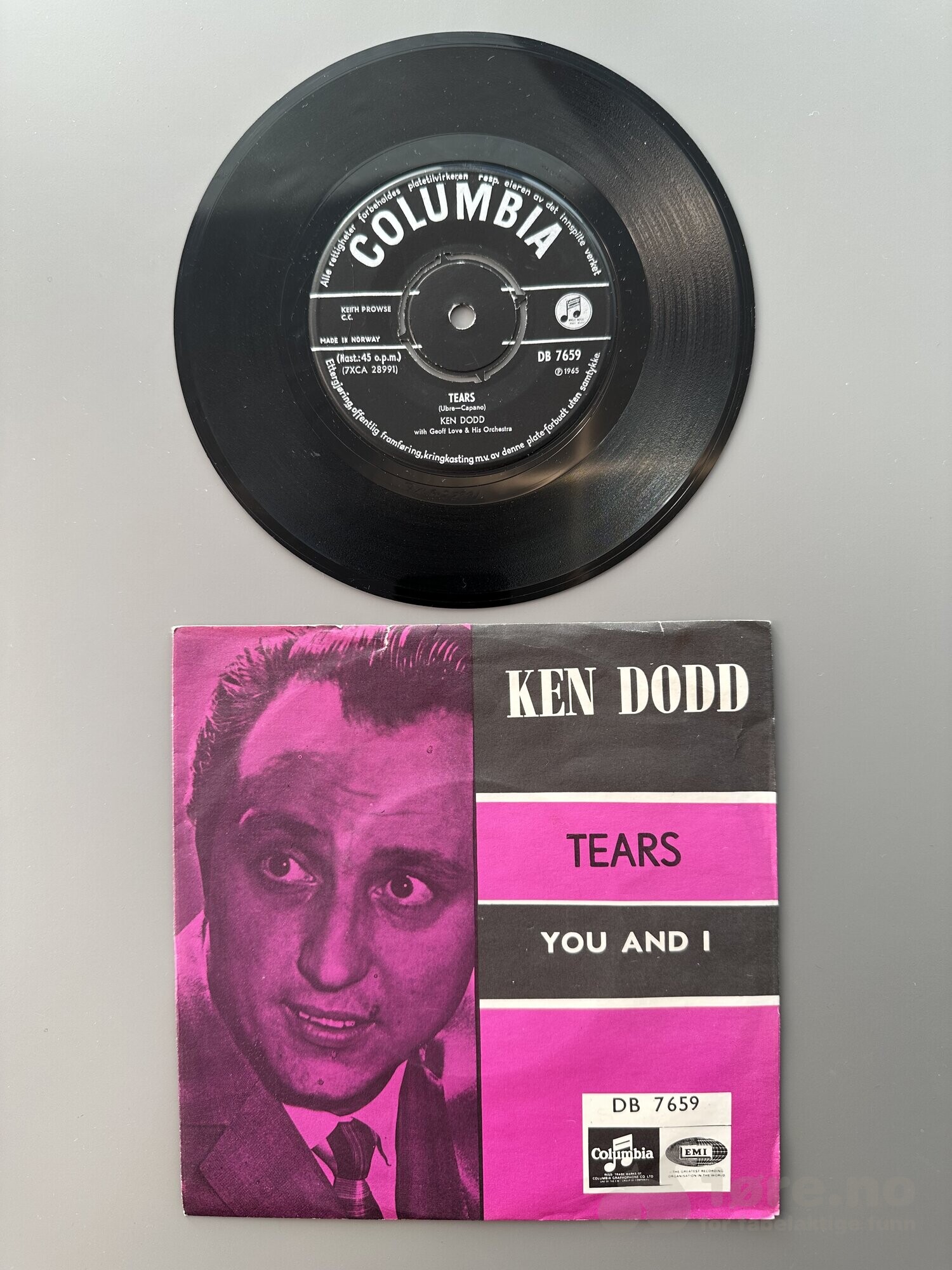 Singel - Ken Dodd - Tears, bilde 2