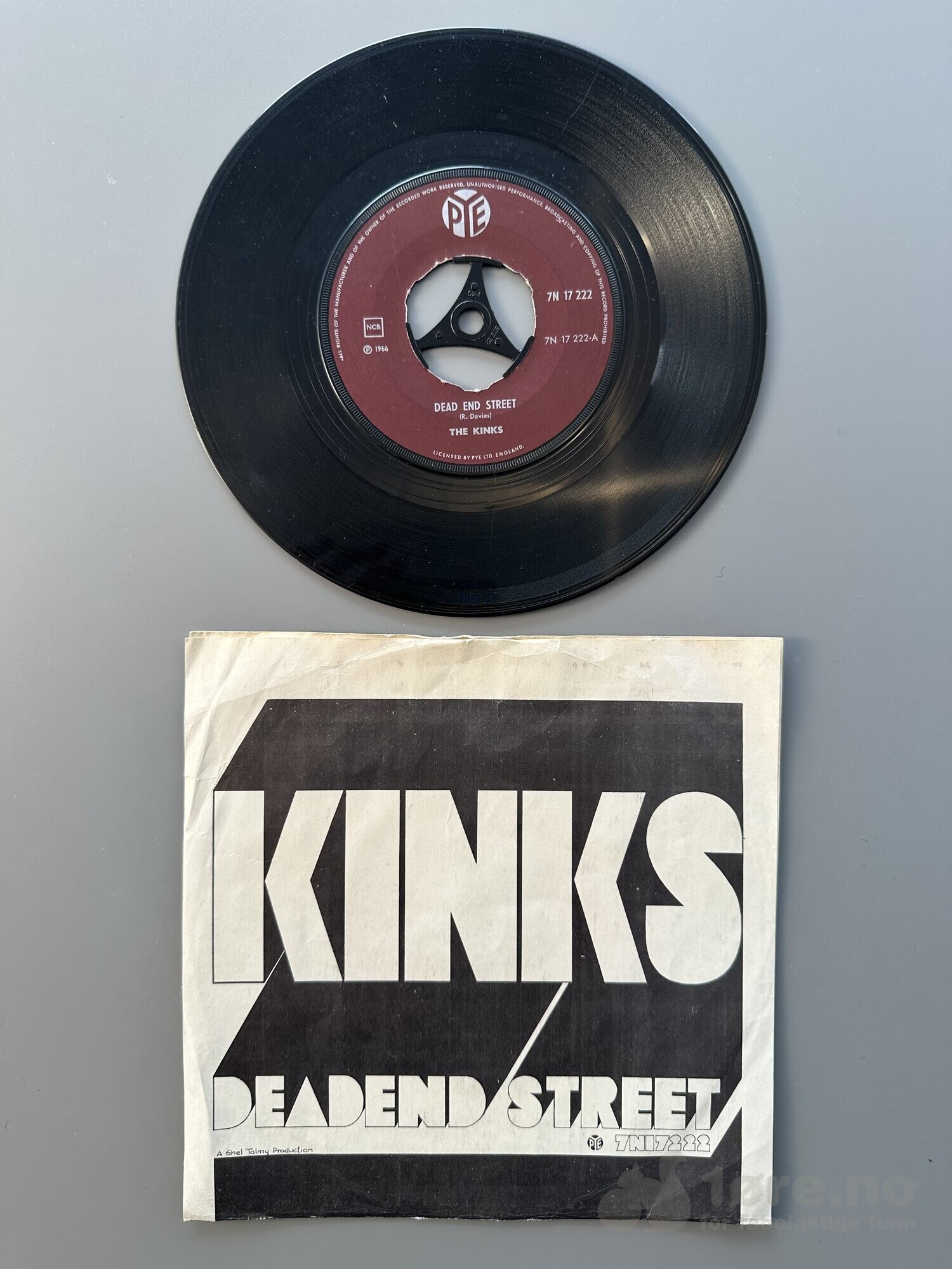 Singel - Kinks - Dead End Street, bilde 2