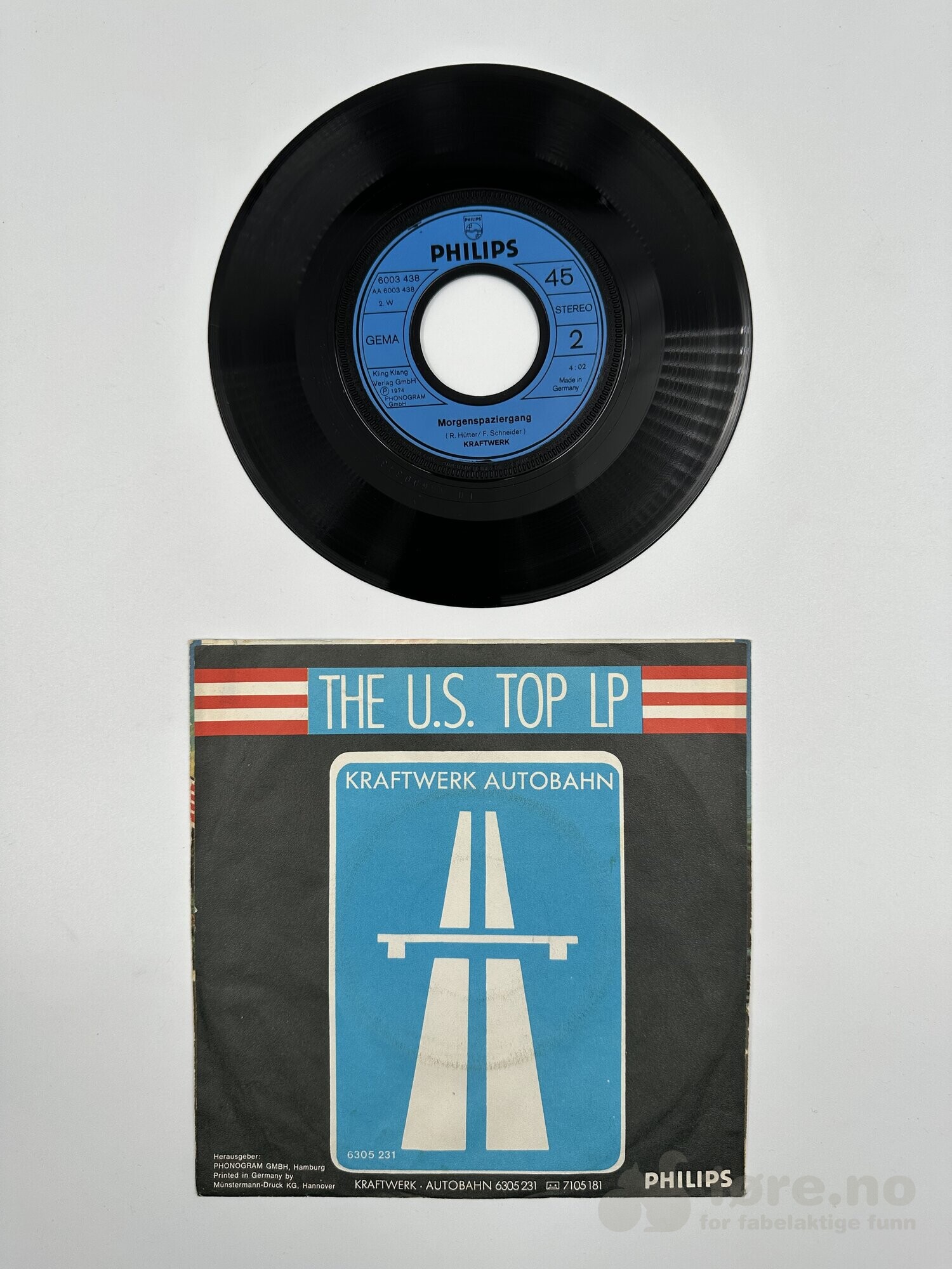 Singel - Kraftwerk – Autobahn, bilde 3
