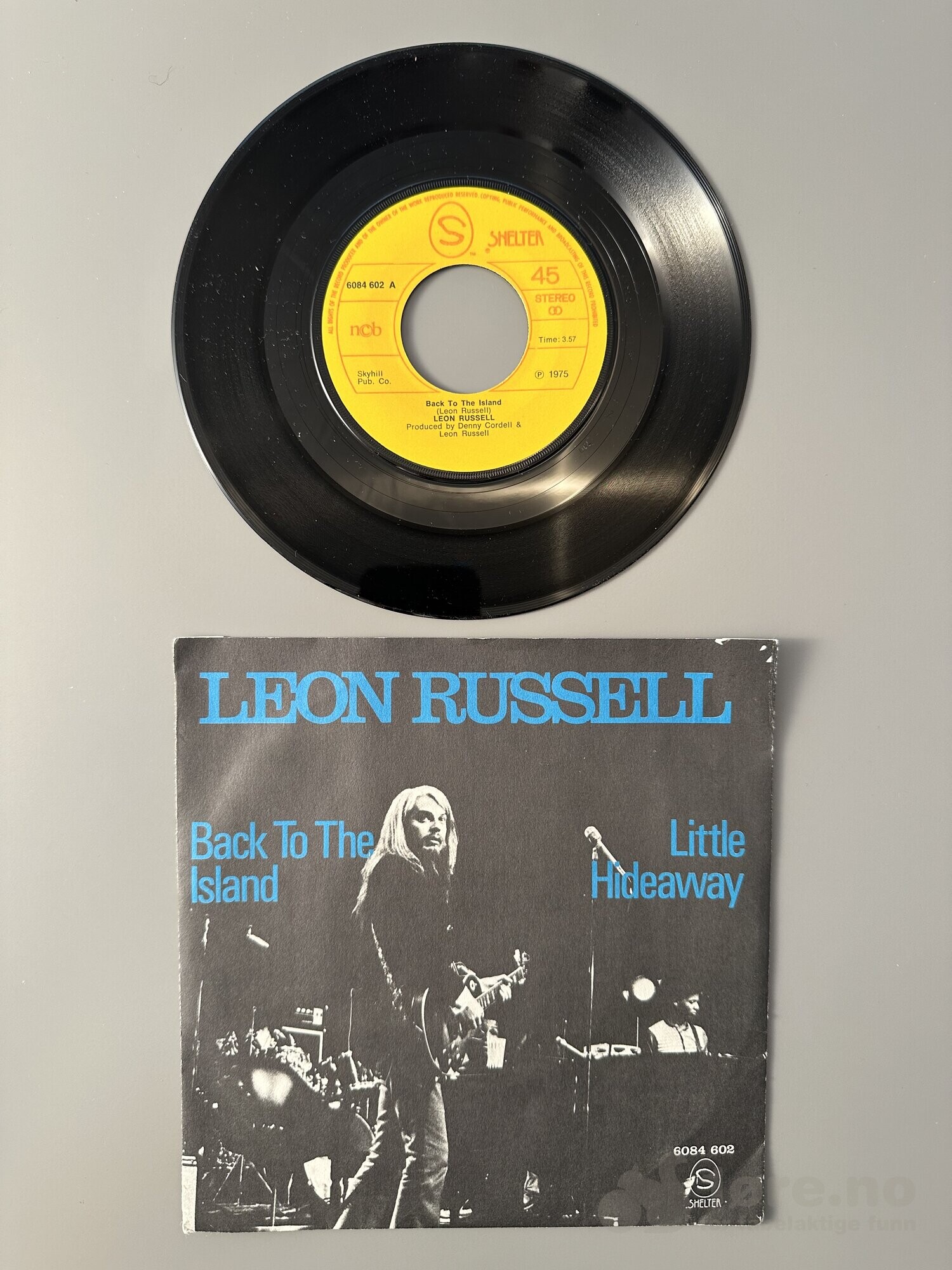 Singel - Leon Russell - Back to the island, bilde 2