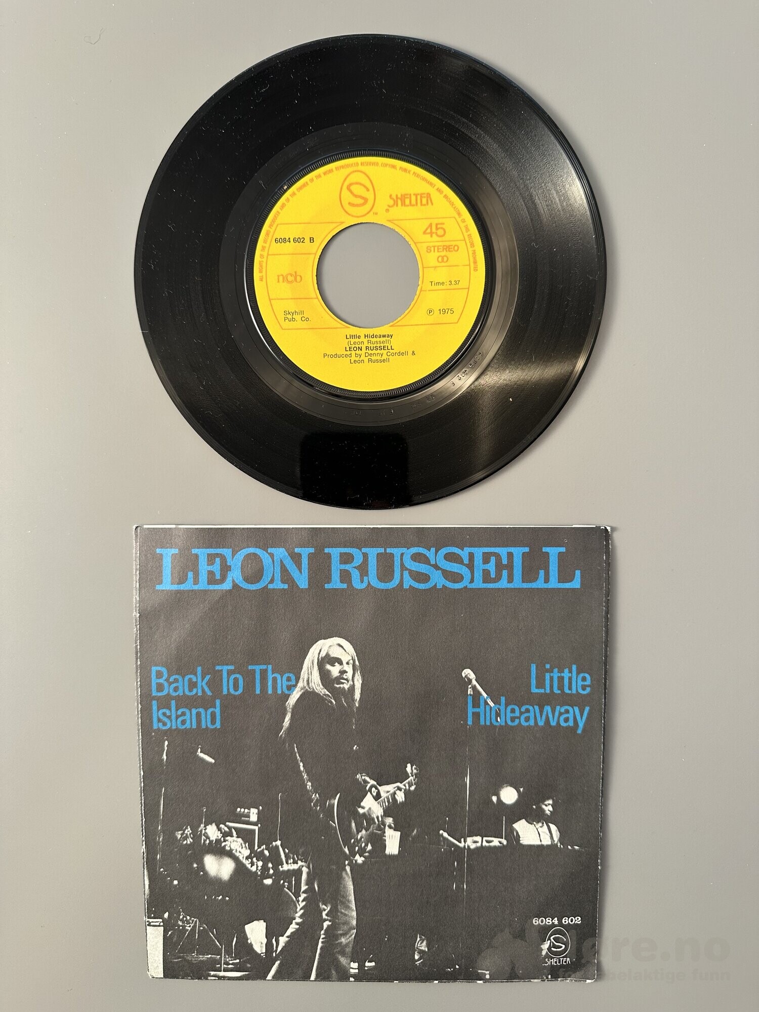 Singel - Leon Russell - Back to the island, bilde 3