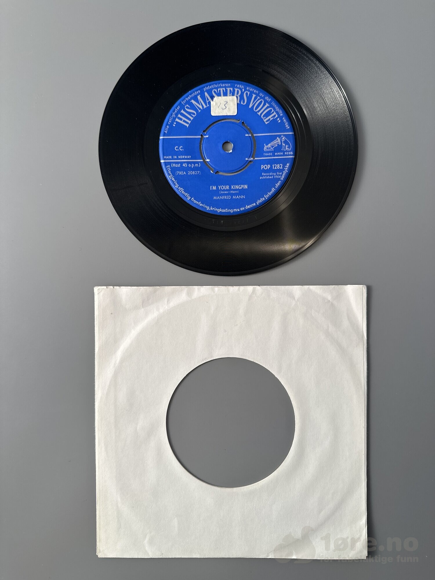 Singel - Manfred Mann - Hubble Bubble, bilde 3