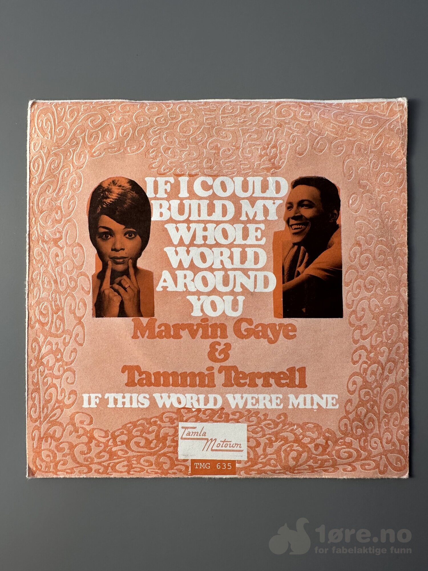 Singel - Marvin Gaye & Tammi Terrell - If this world were mine