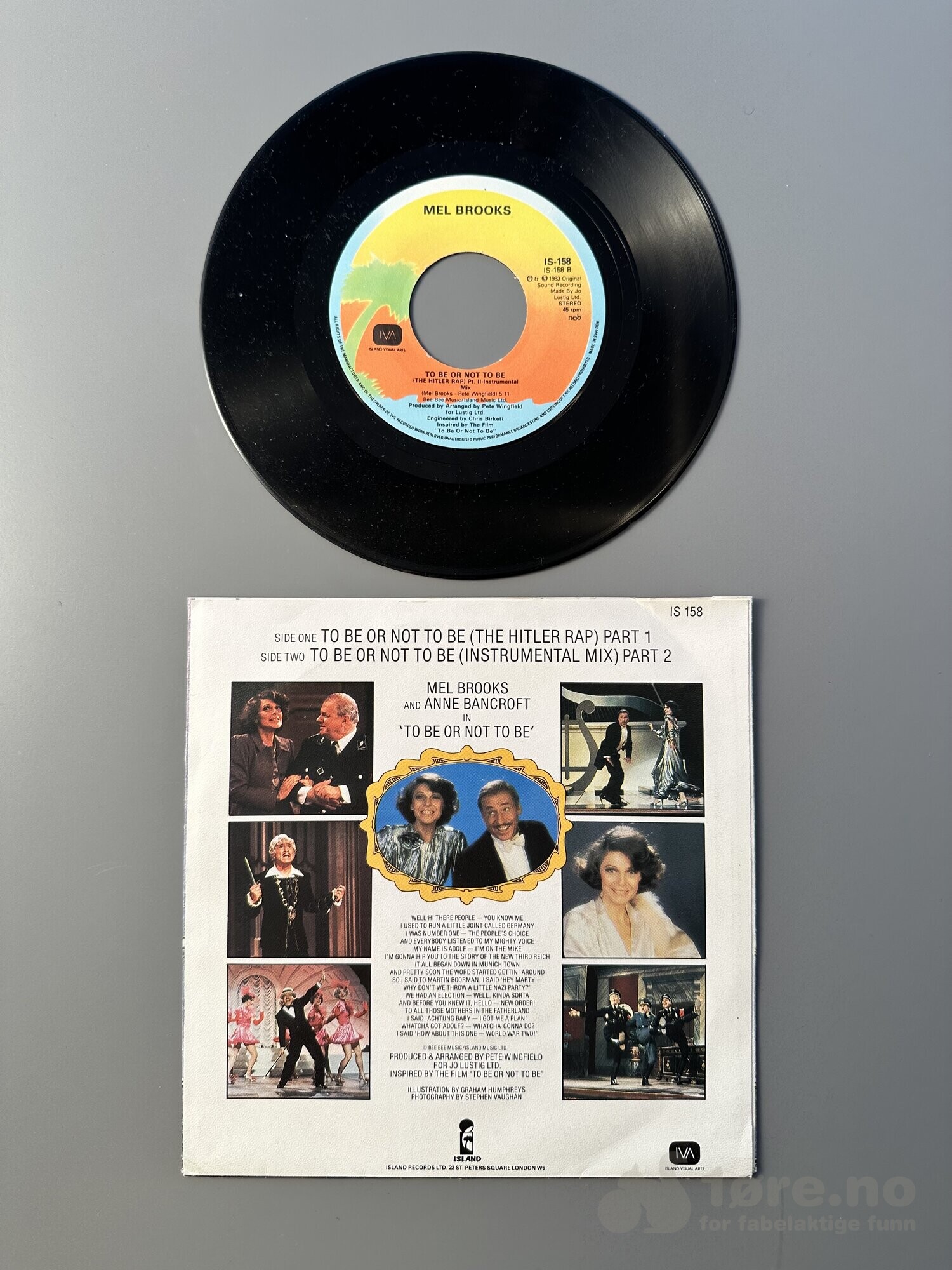 Singel – Mel Brooks – To Be or Not To Be, bilde 3
