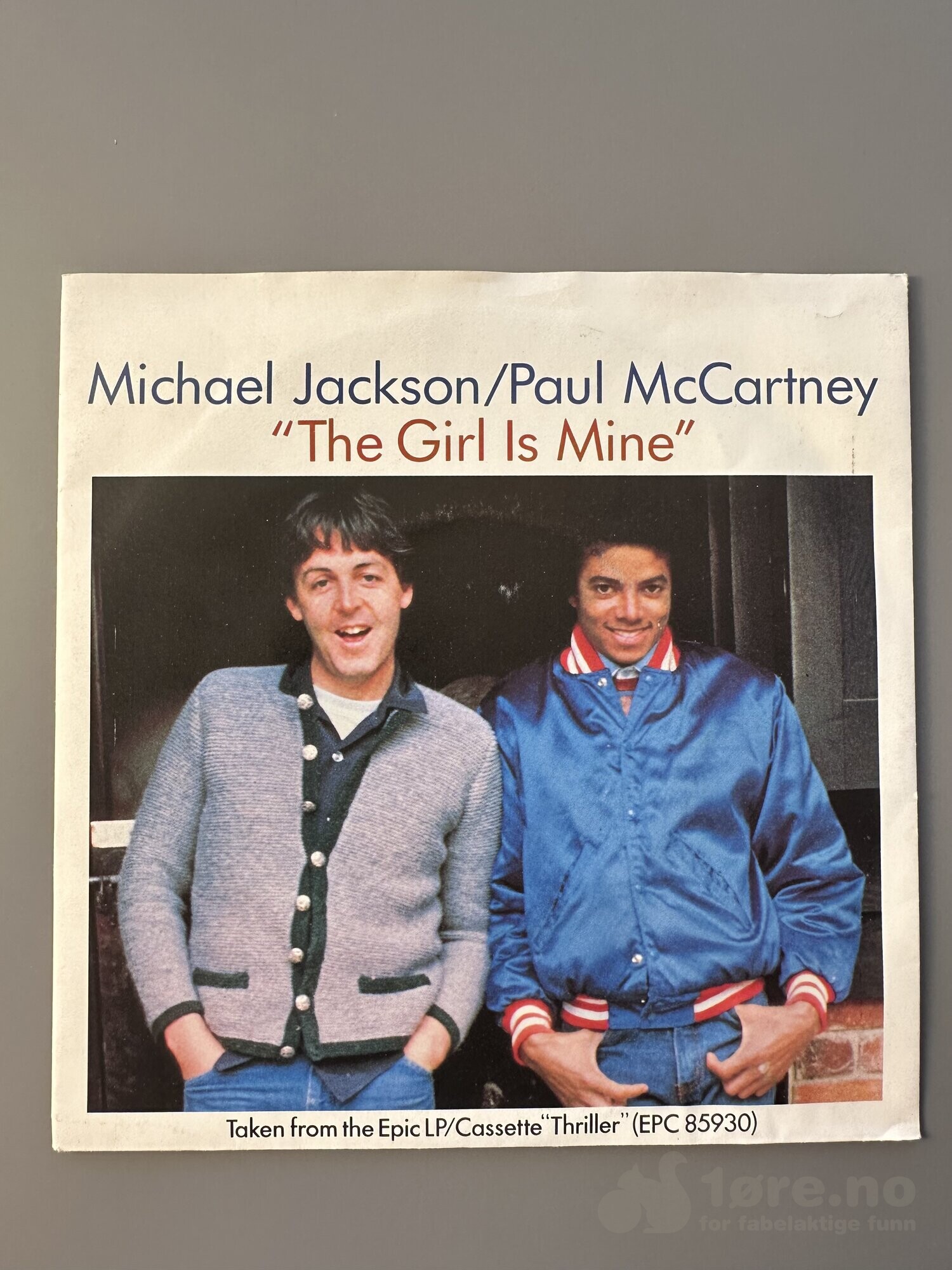 Singel- Michael Jackson/Paul McCartney- The Girl Is Mine