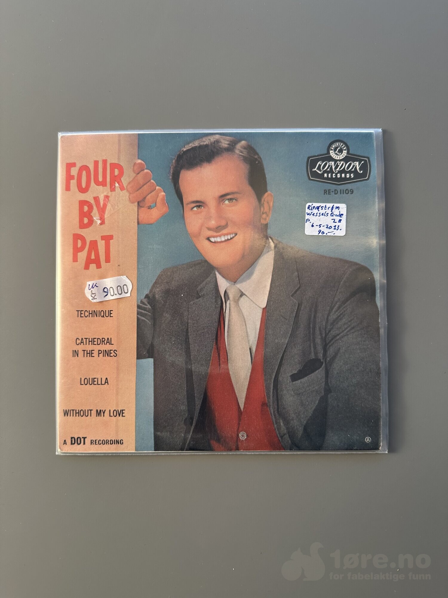 Singel – Pat Boone – Four by Pat