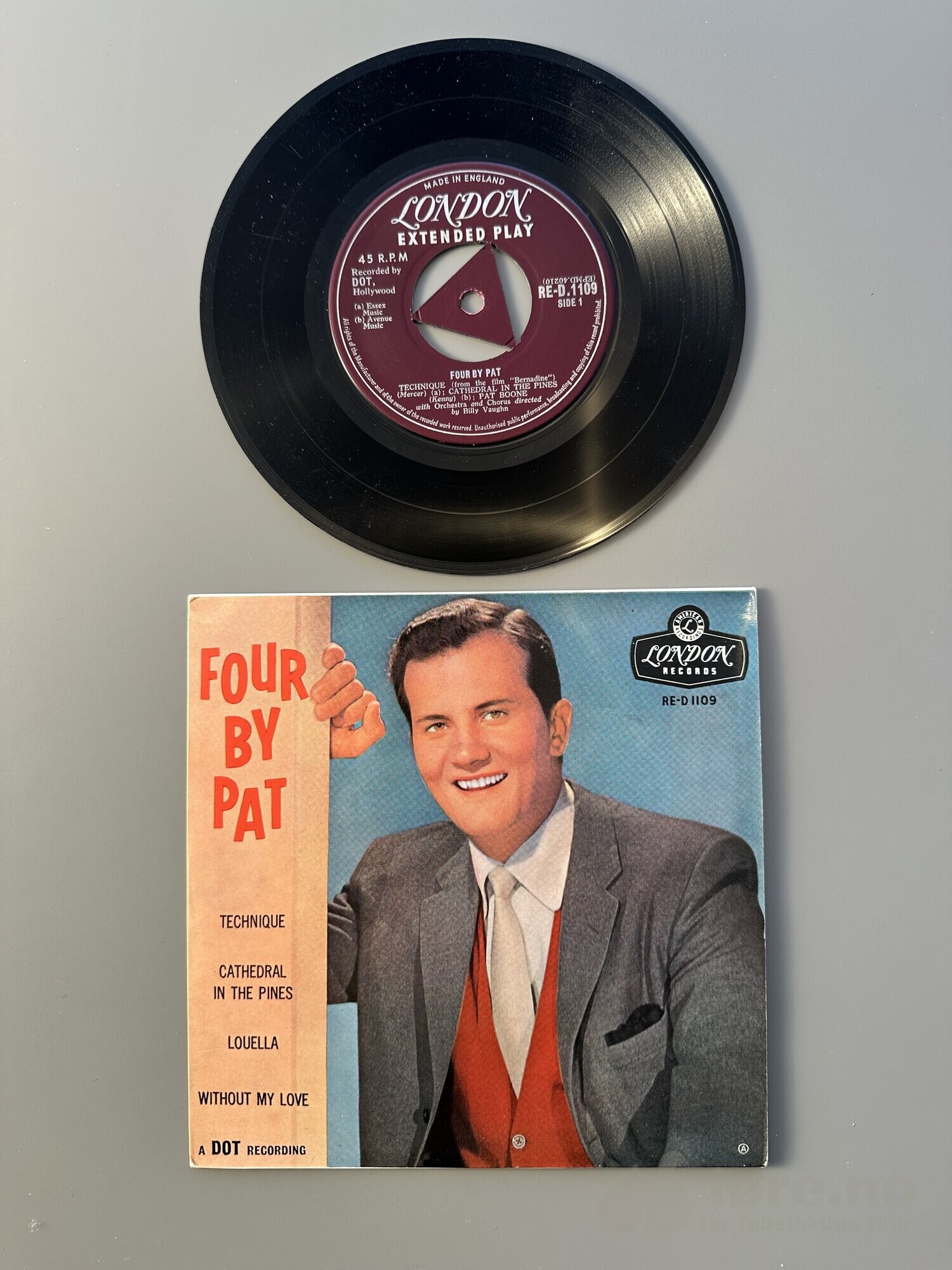 Singel – Pat Boone – Four by Pat, bilde 2