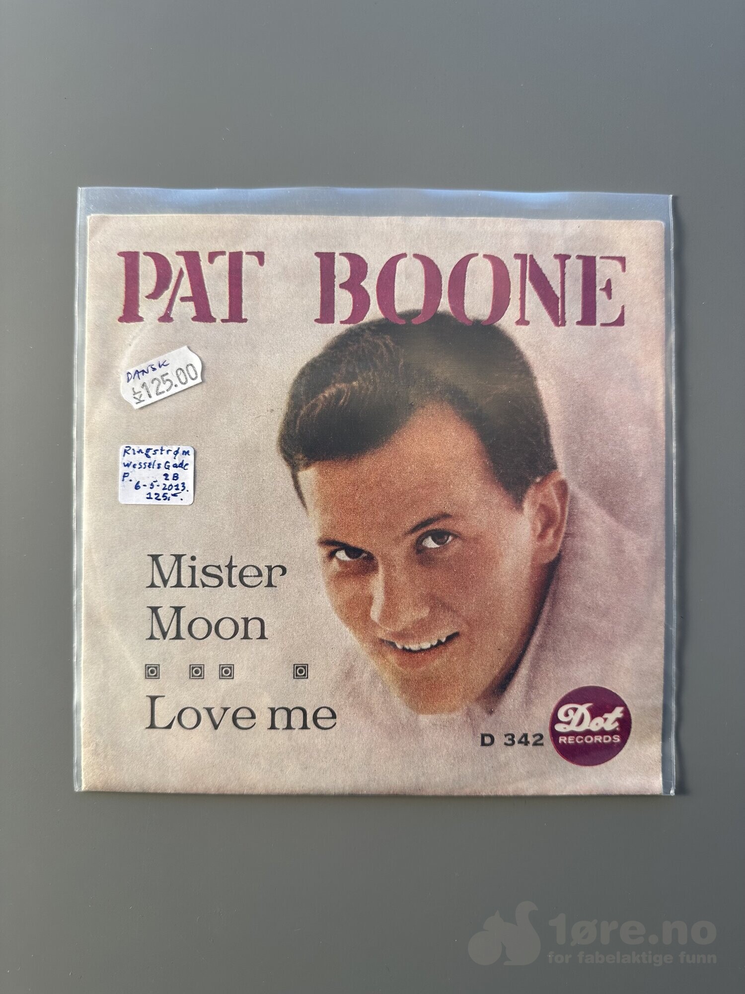 Singel – Pat Boone – Mister Moon