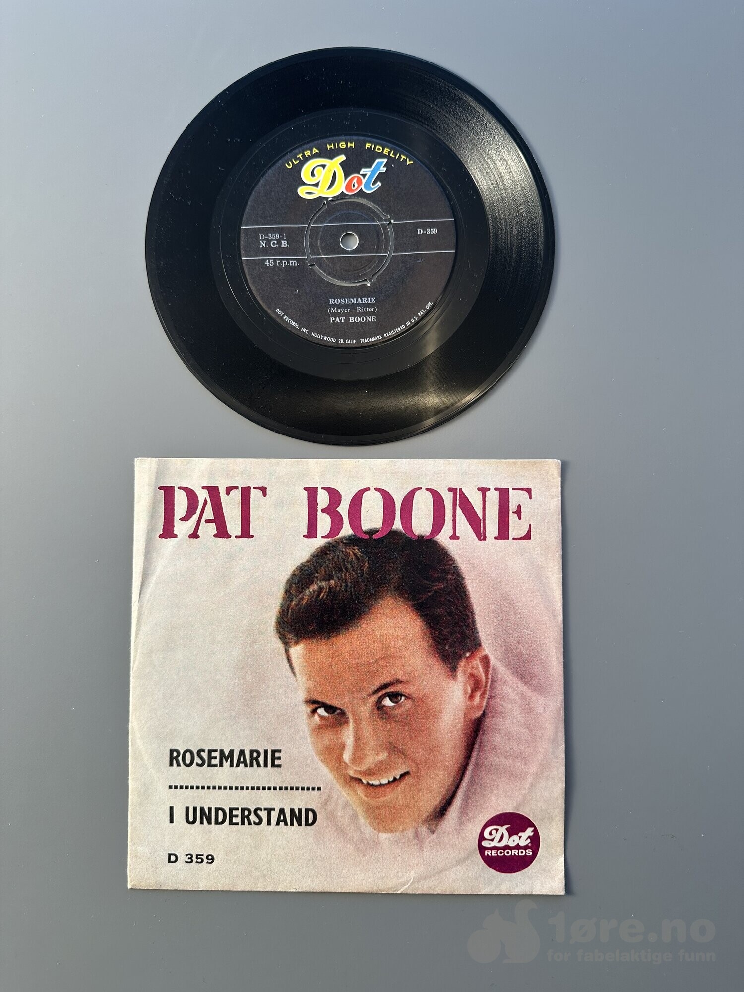 Singel – Pat Boone – Rosemarie, bilde 2