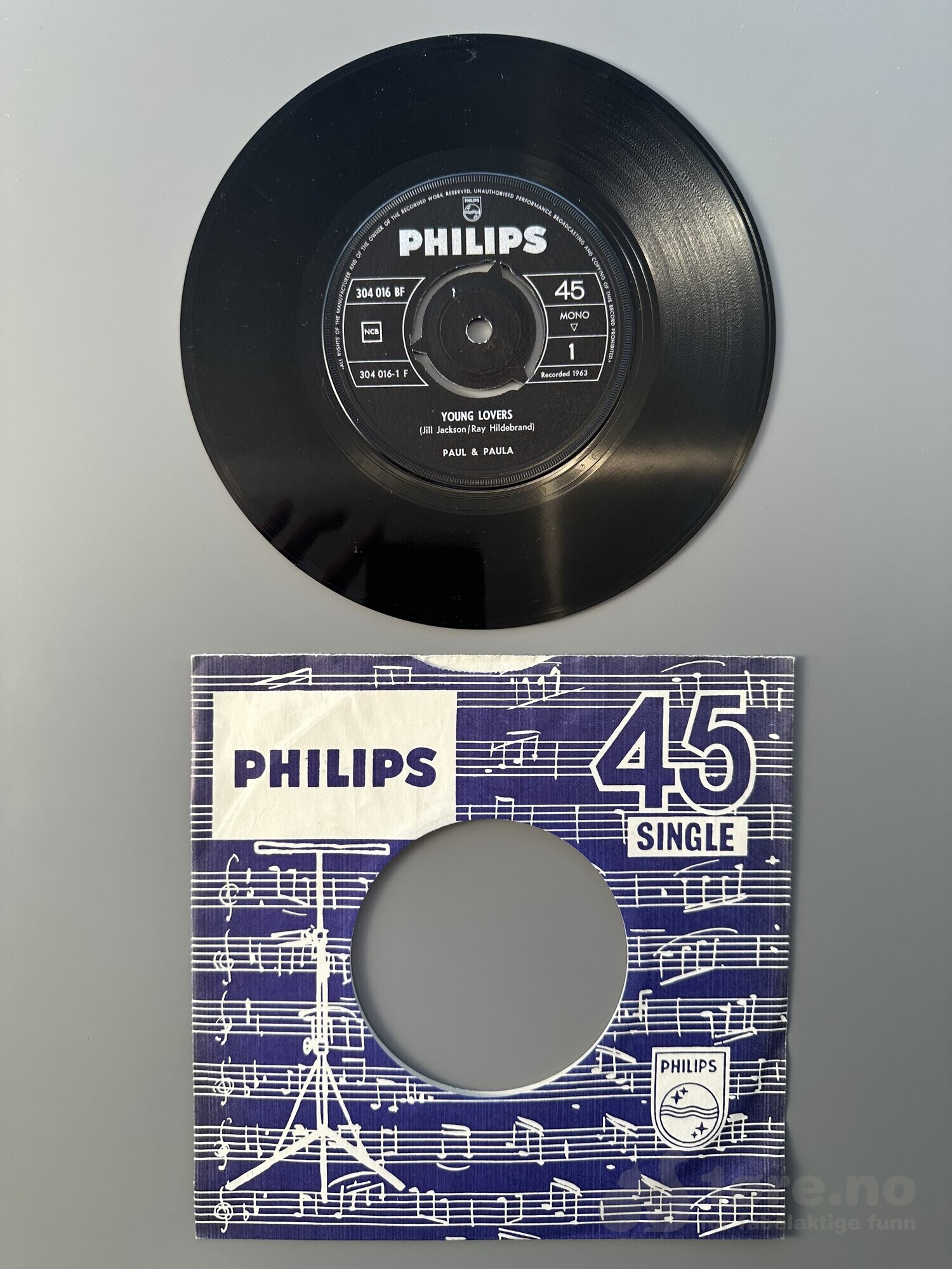 Singel - Paul & Paula - Young Lovers, bilde 2