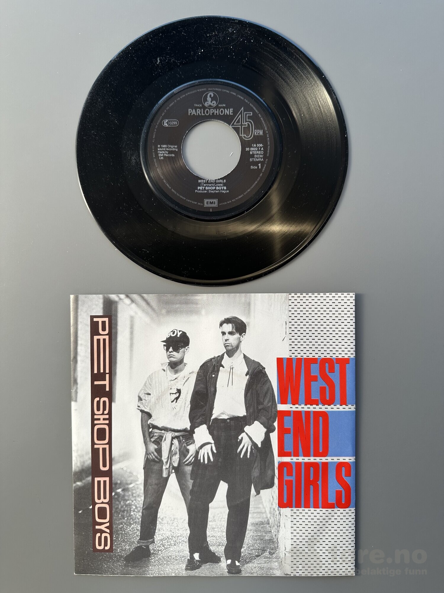 Singel - Pet shop boys- West End Girls, bilde 2