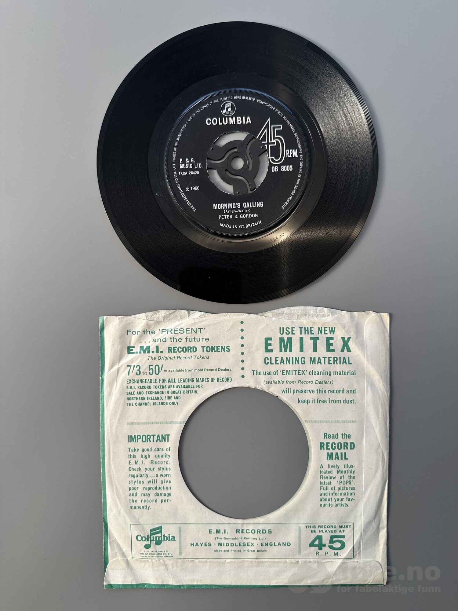 Singel - Peter & Gordon - Lady Godiva, bilde 3