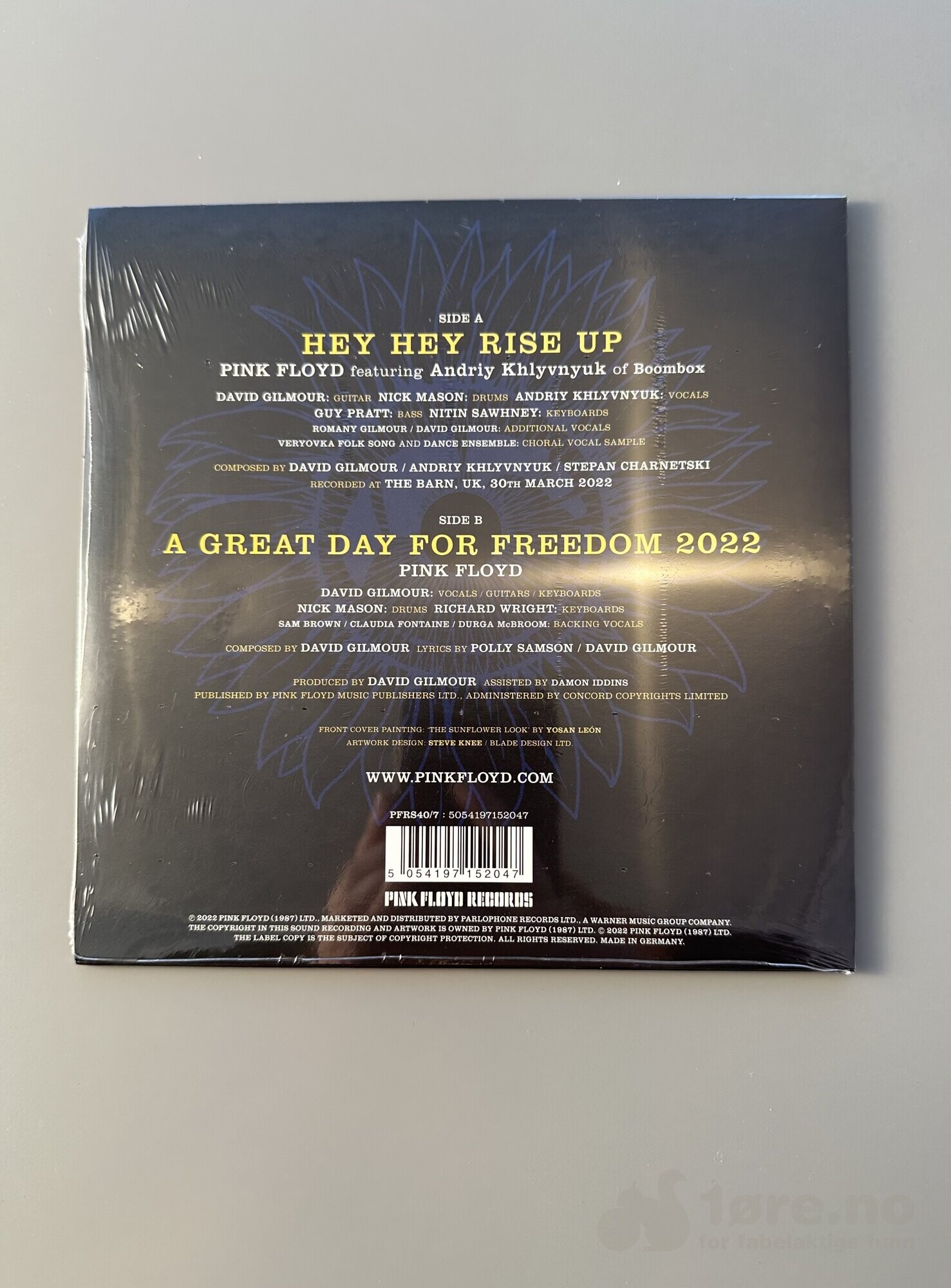 Singel – Pink Floyd – Hey hey rise up, bilde 2
