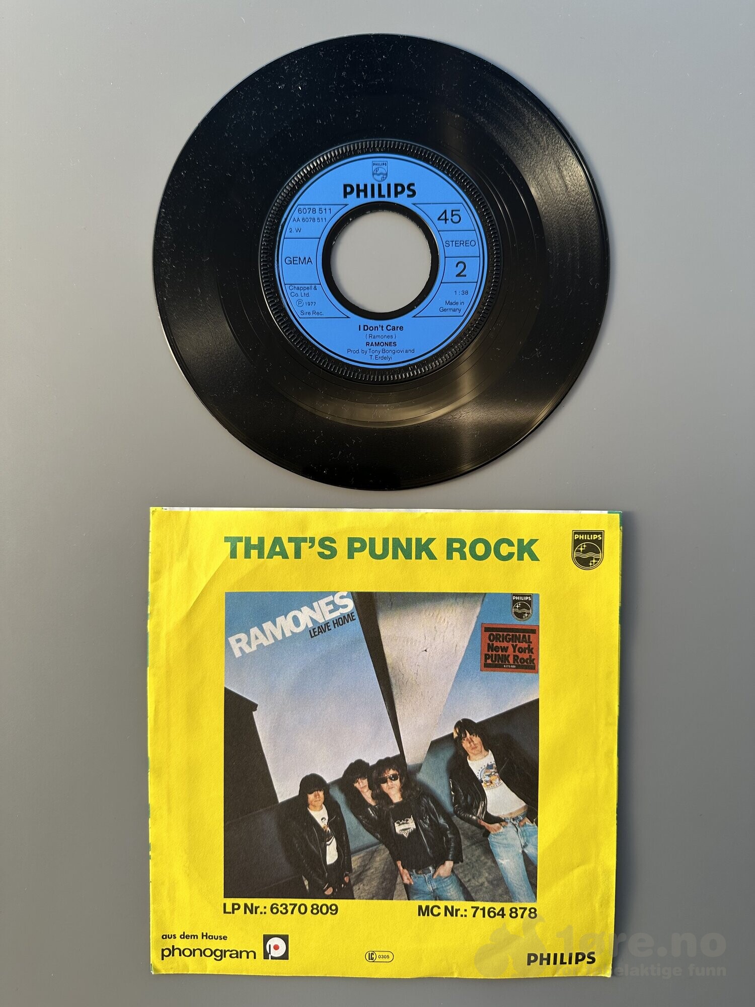 Singel - Ramones - Sheena Is A Punk Rocker, bilde 3