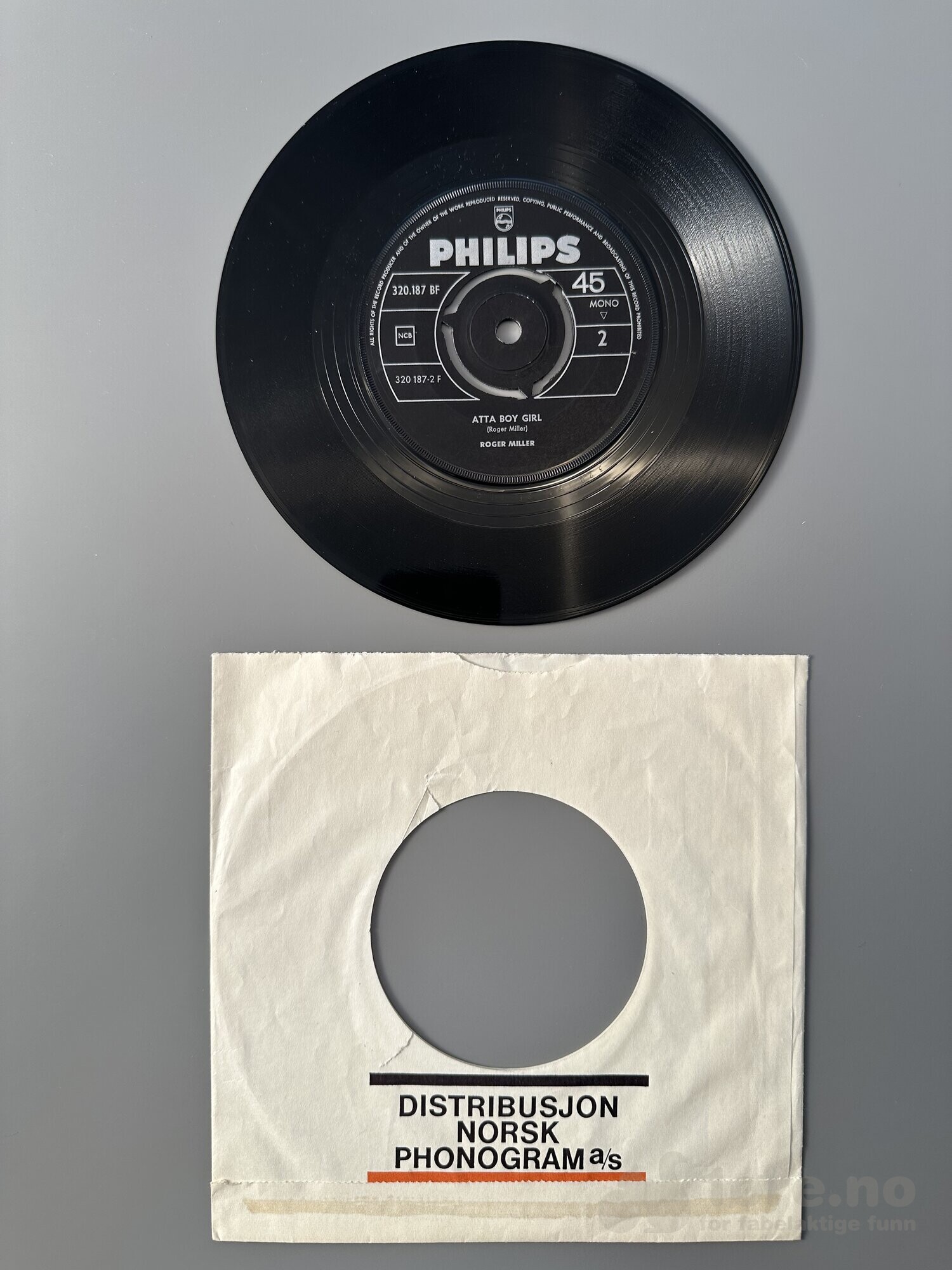 Singel - Roger Miller - Atta Boy Girl, bilde 3