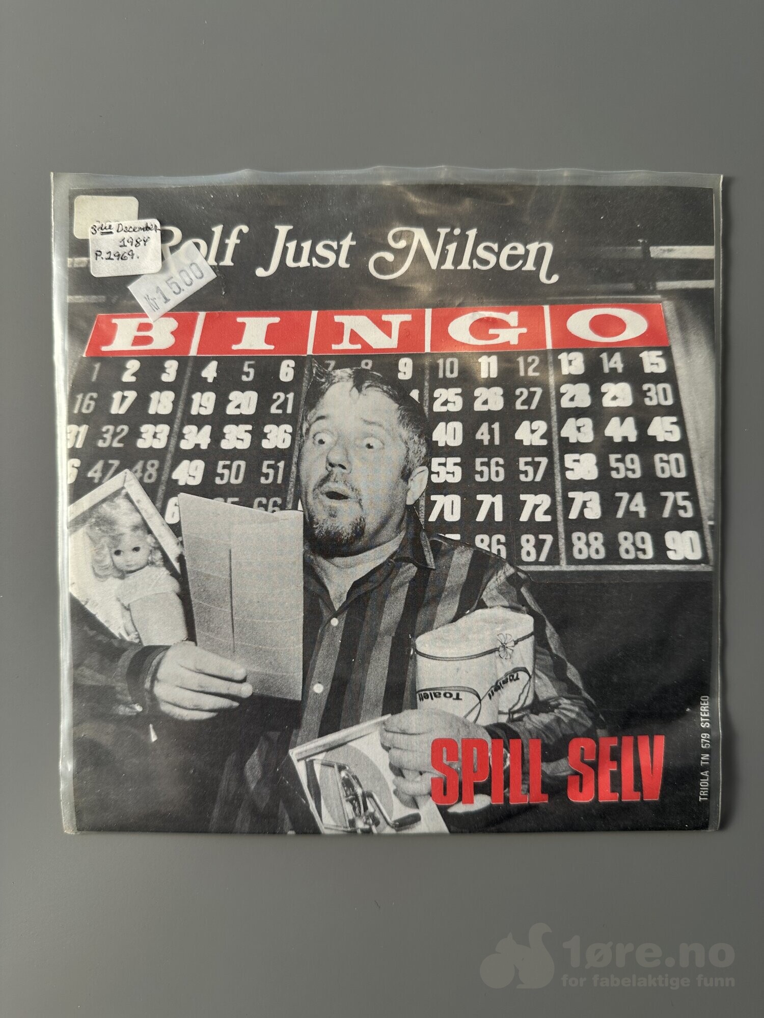 Singel - Rolf Just Nilsen - Bingo