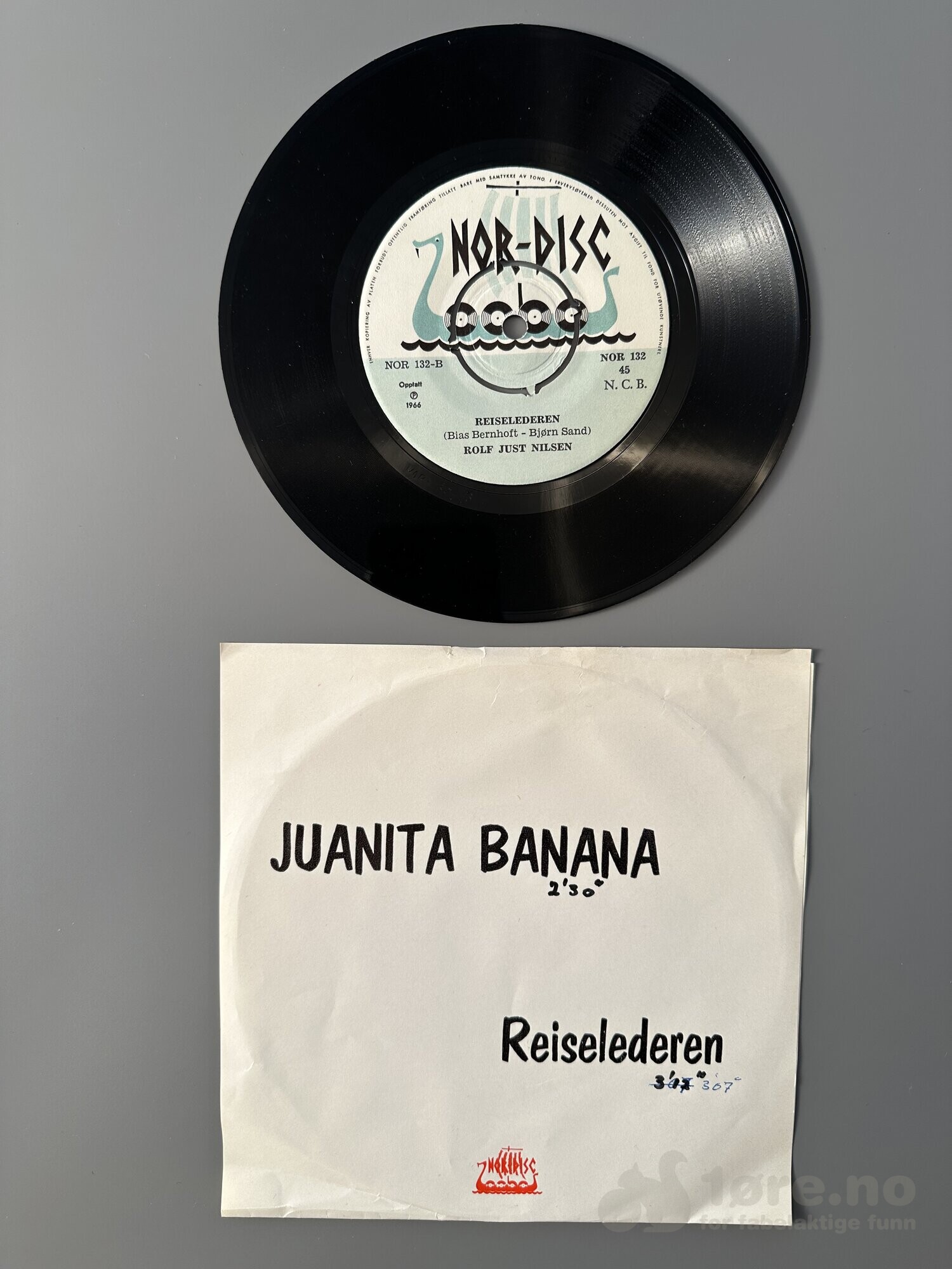 Singel - Rolf Just Nilsen - Juanita Banana, bilde 3