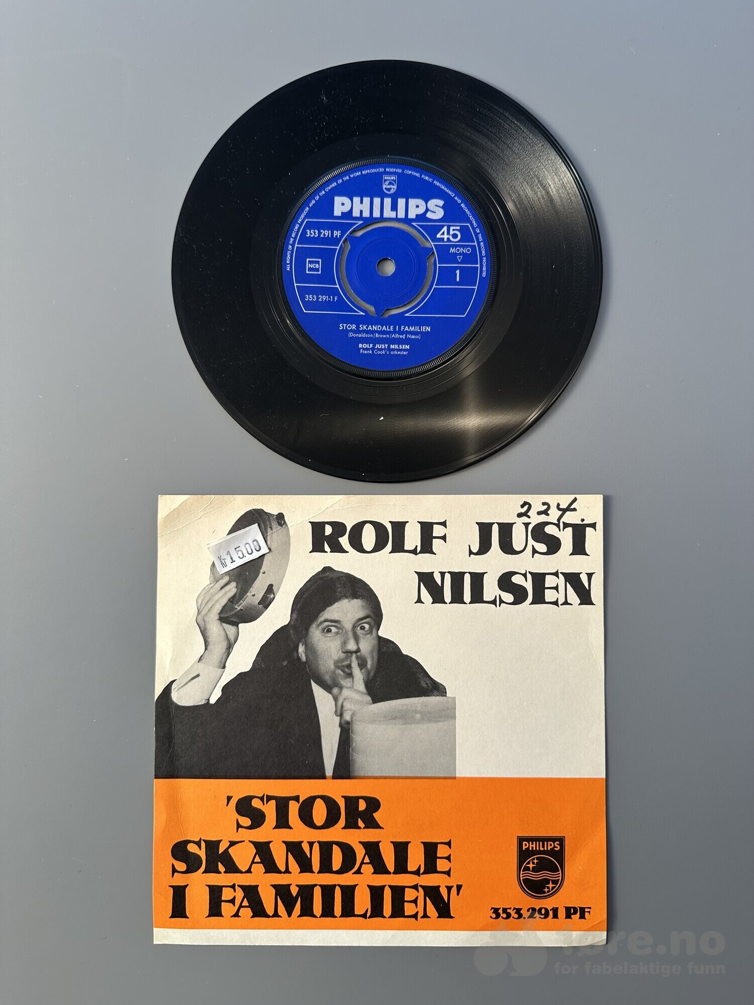 Singel – Rolf Just Nilsen – Stor skandale i familien, bilde 2