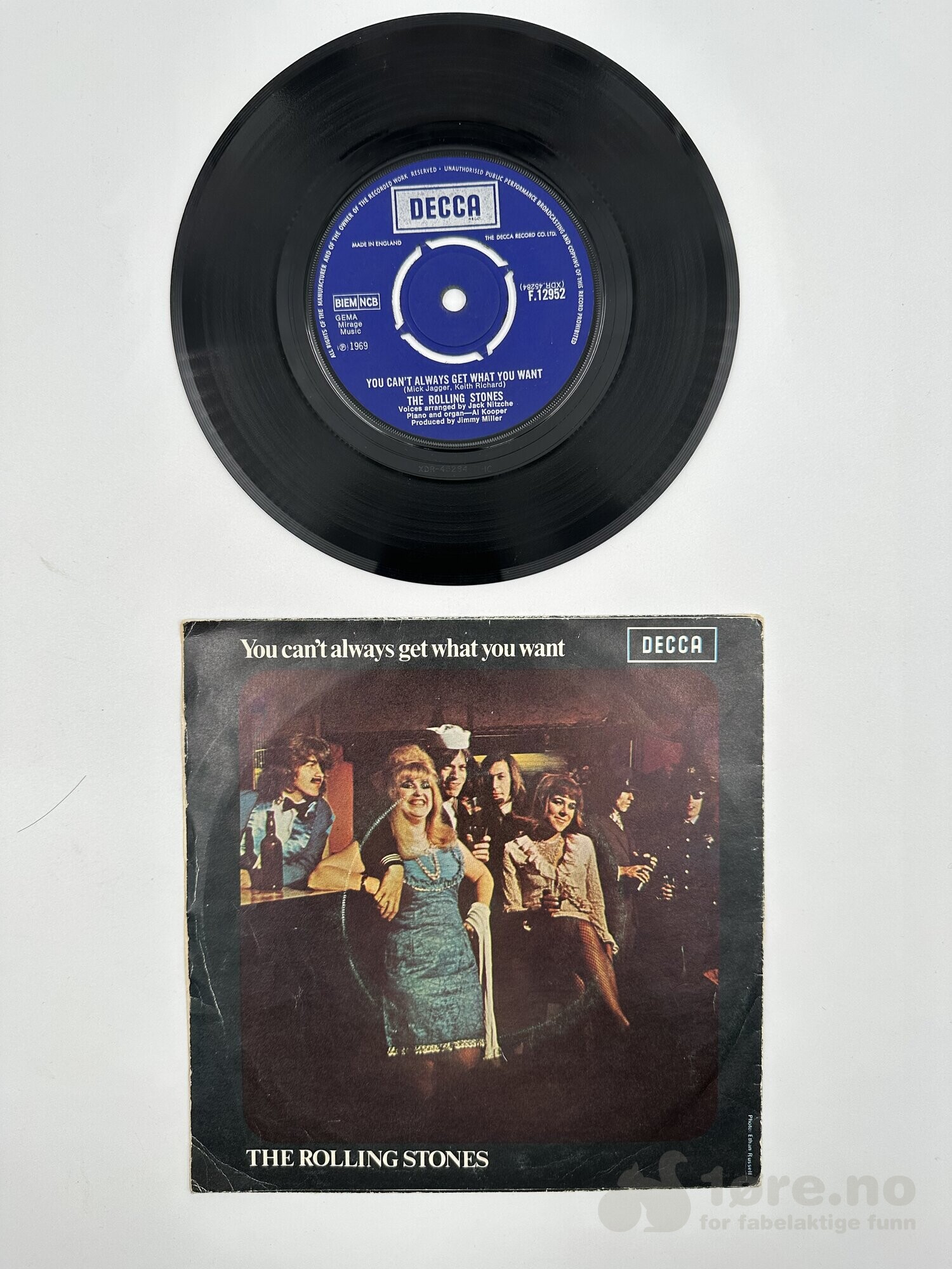 Singel - Rolling Stones – Honky tonk women, bilde 3