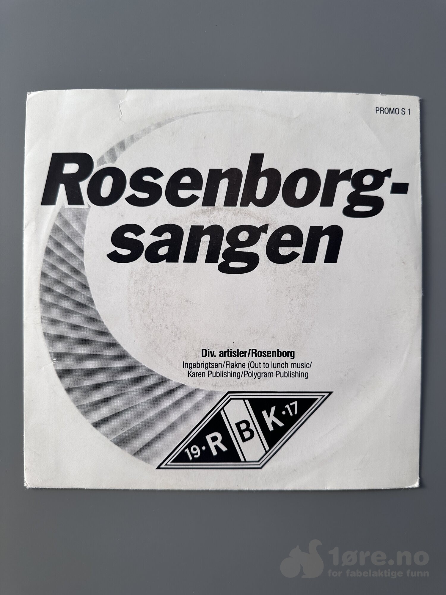 Singel - Rosenborg-sangen