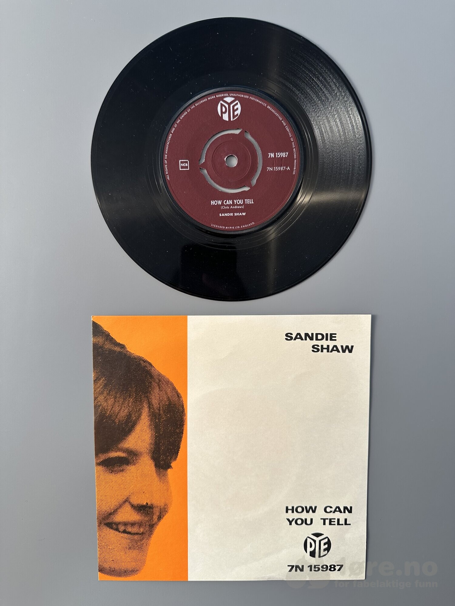 Singel - Sandie Shaw - How Can You Tell, bilde 2