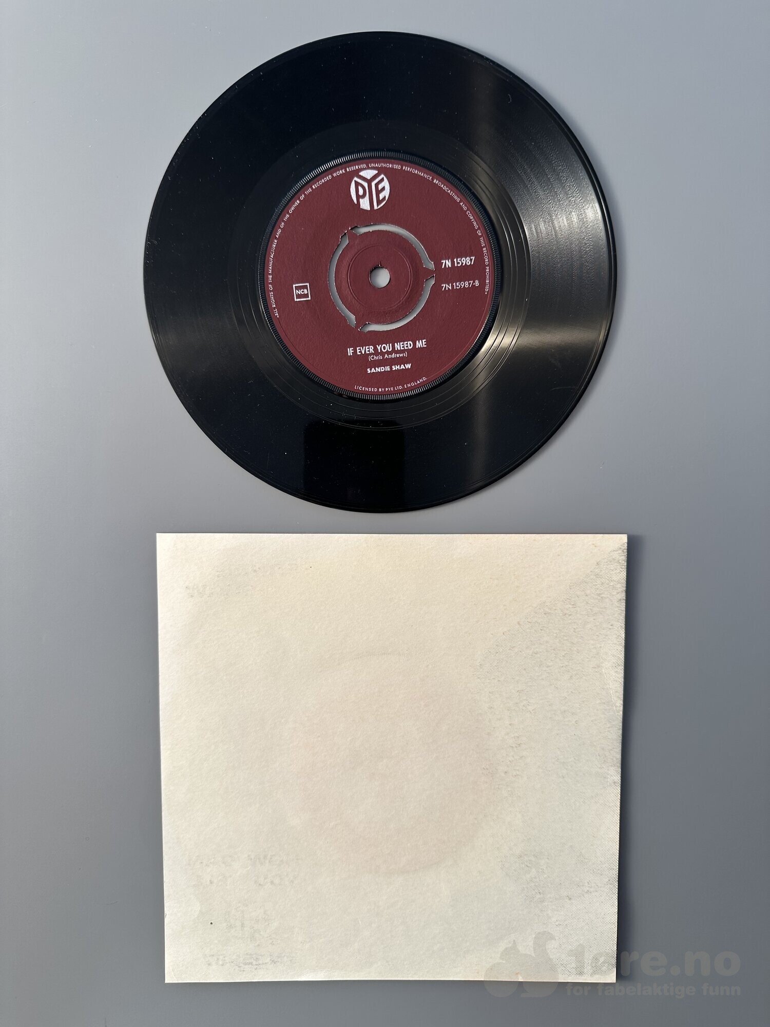Singel - Sandie Shaw - How Can You Tell, bilde 3