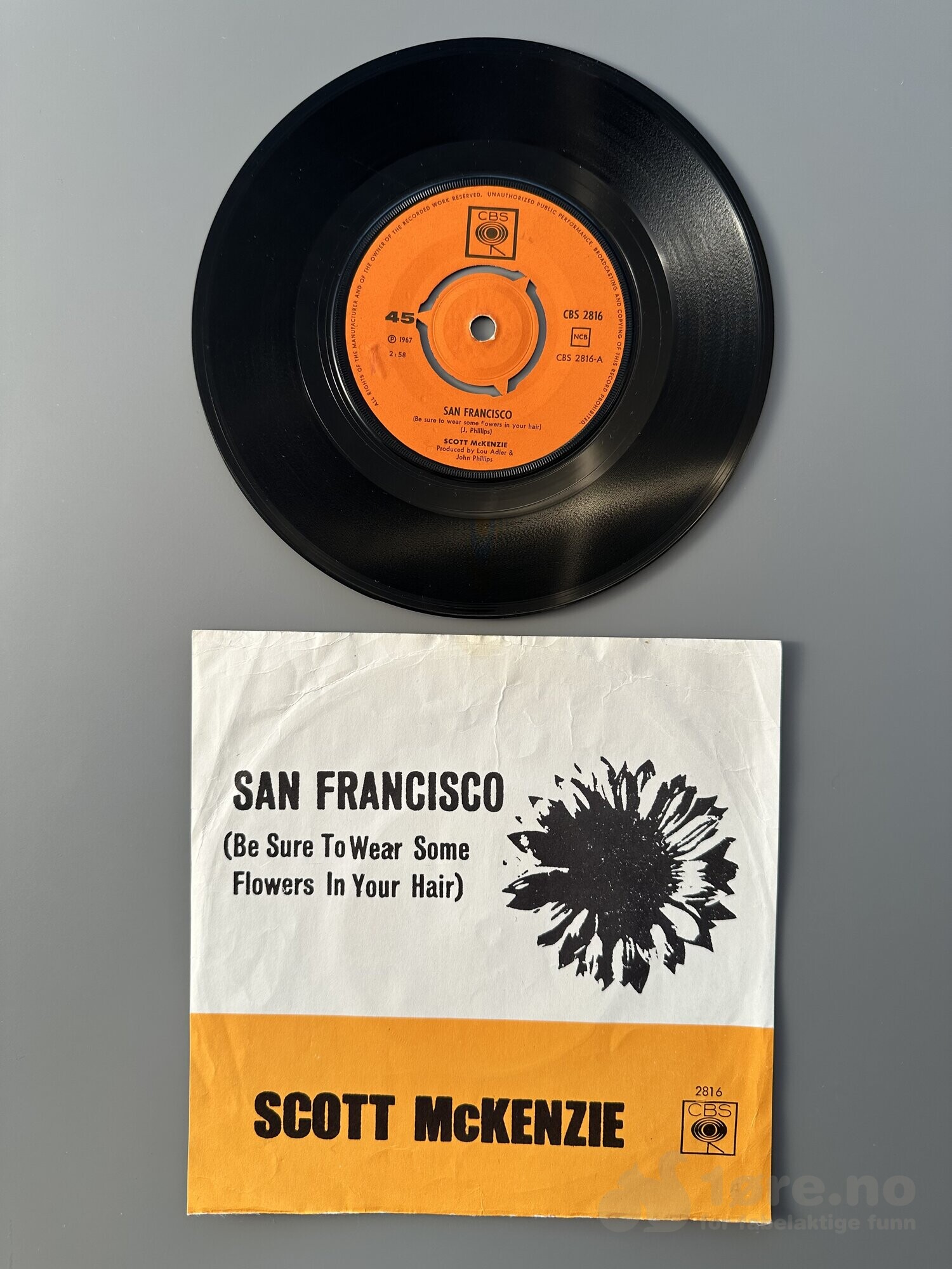 Singel - Scott McKenzie - San Francisco, bilde 2