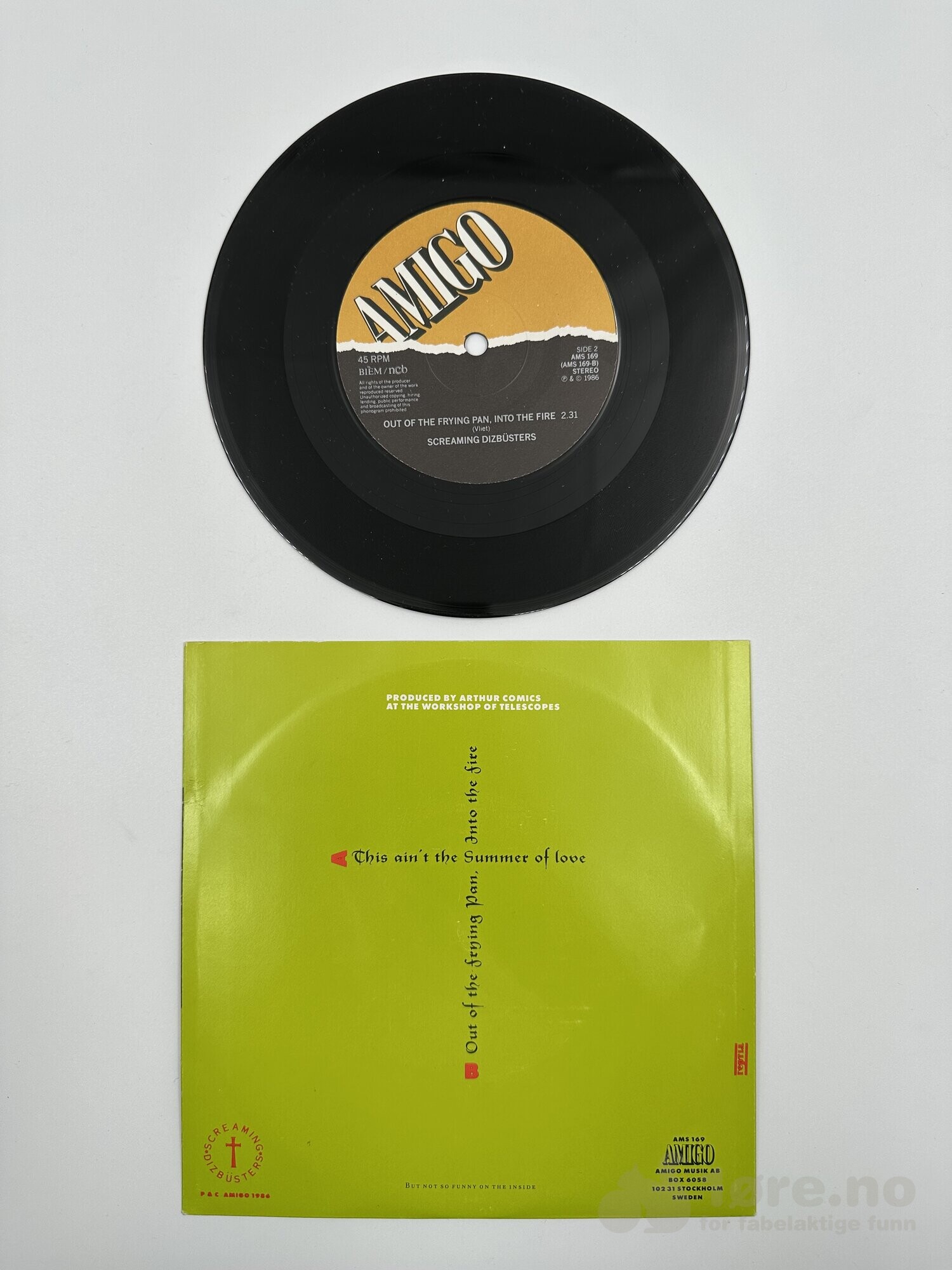 Singel - Screaming dizbusters – This aint the summer of love, bilde 3