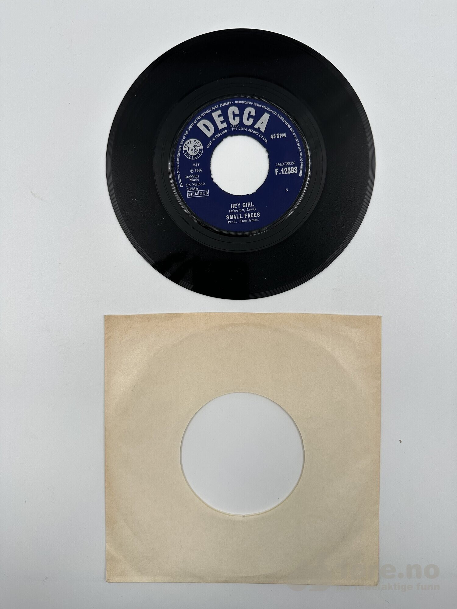 Singel - Small Faces – Hey girl, bilde 5