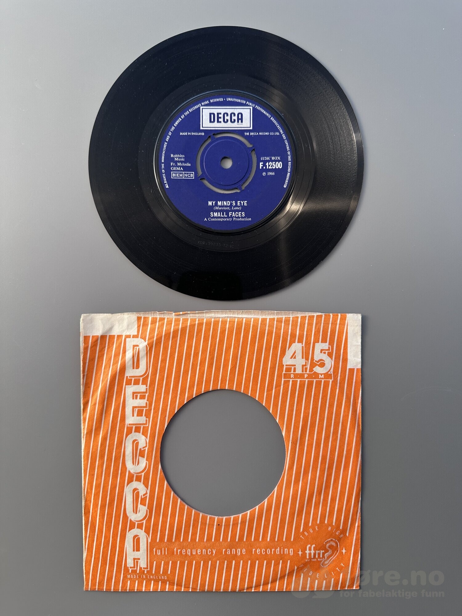 Singel - Small Faces - I can’t dance with you, bilde 3