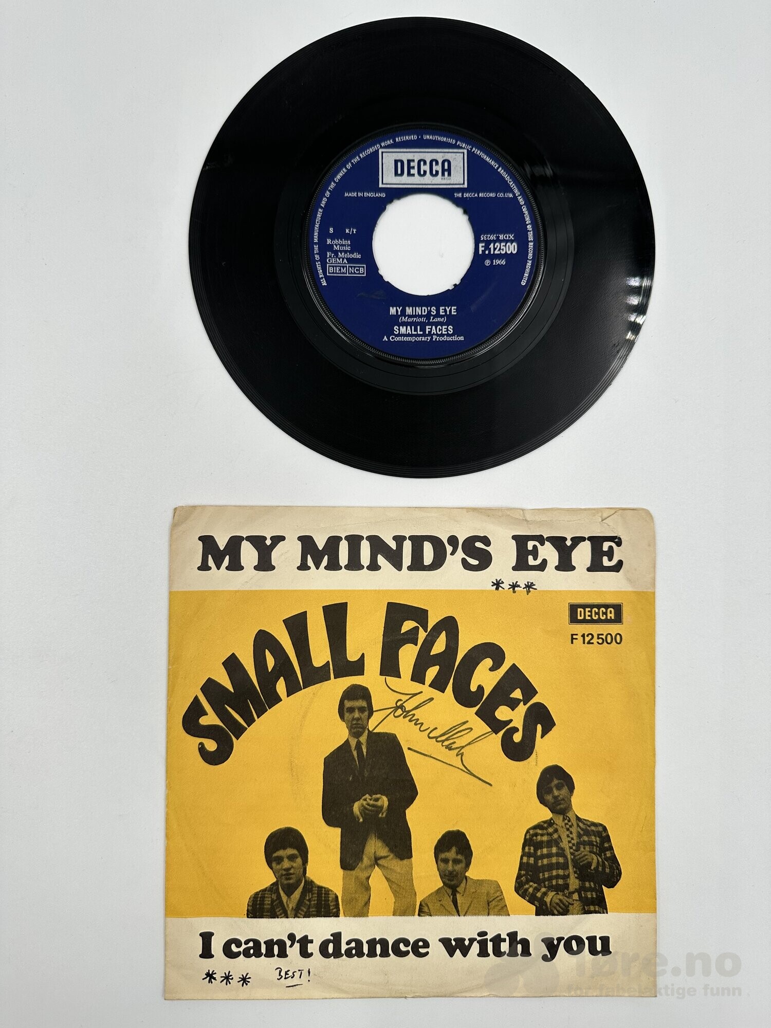 Singel - Small Faces – My minds Eye, bilde 2