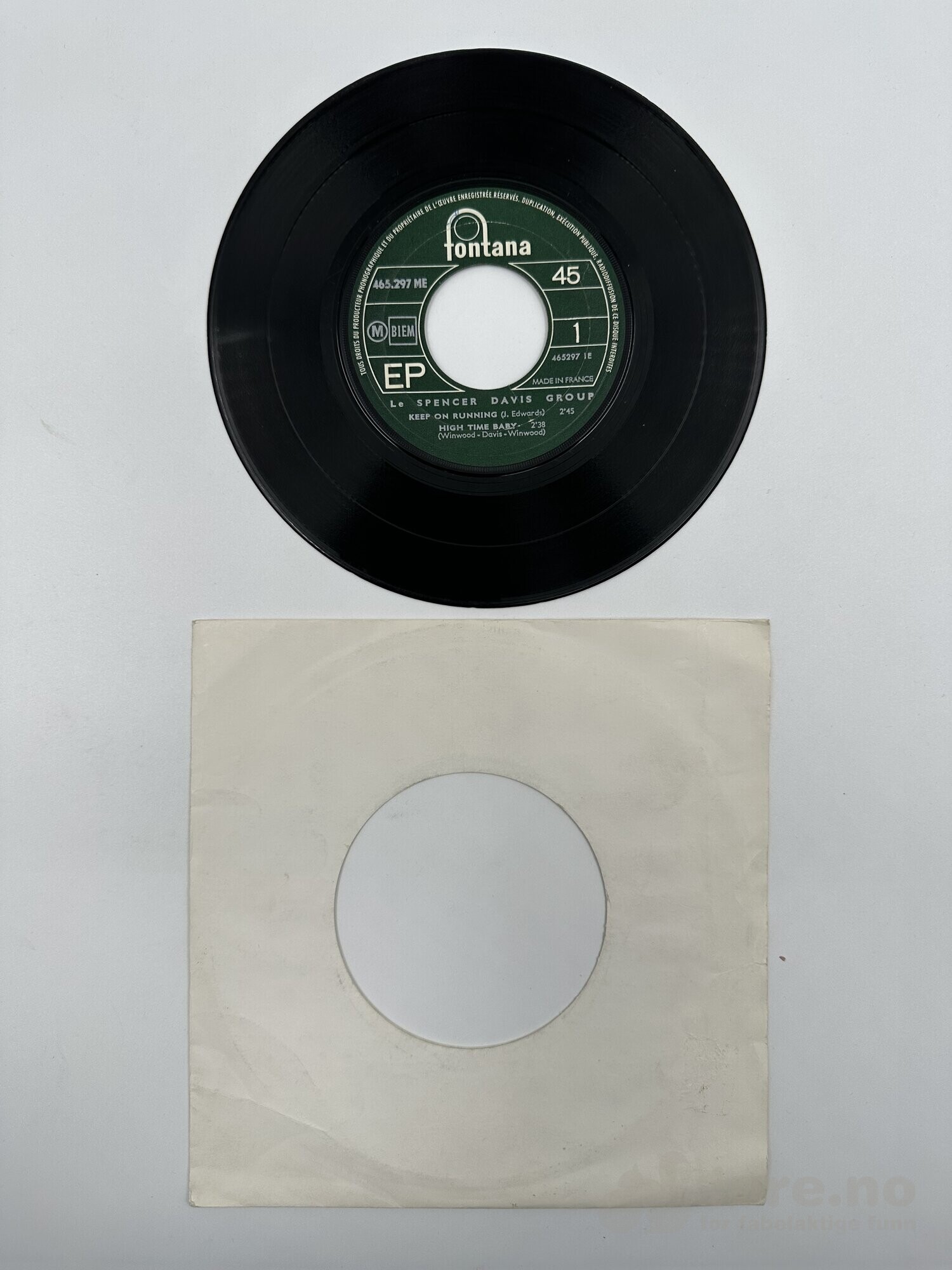 Singel - Spencer Davies Group – Keep on running