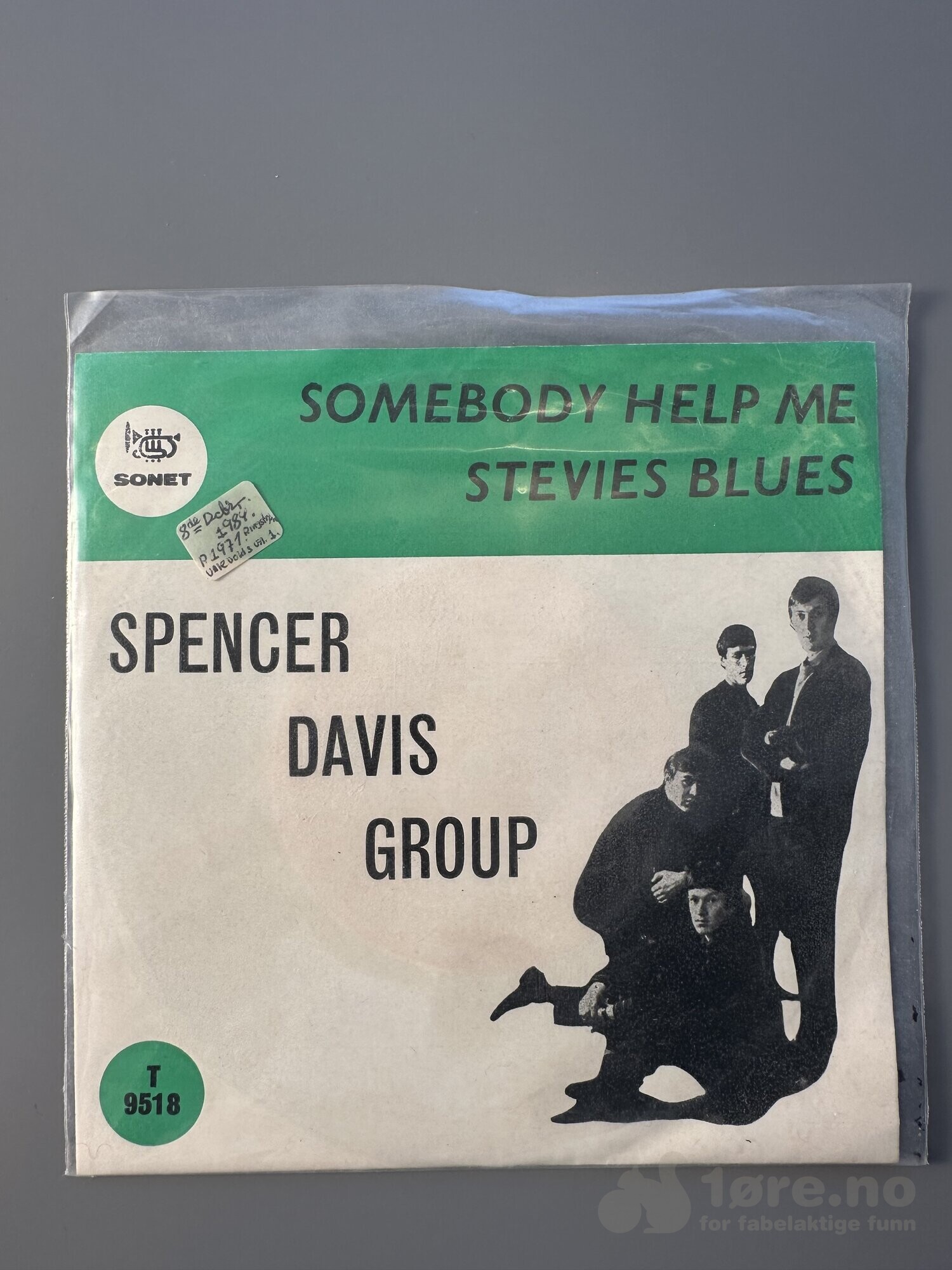 Singel – Spencer Davis Group – Somebody help me