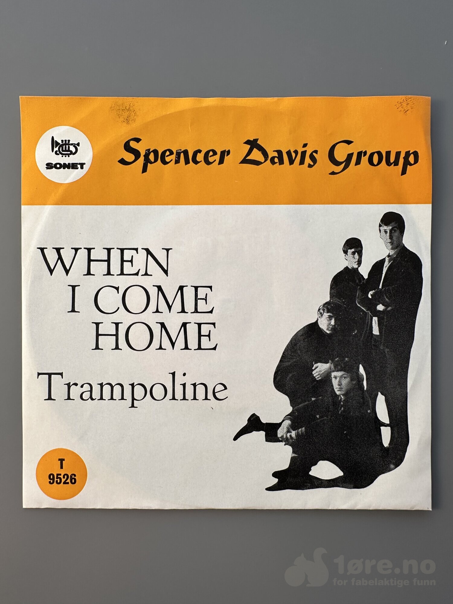 Singel - Spencer Davis Group - When I Come Home