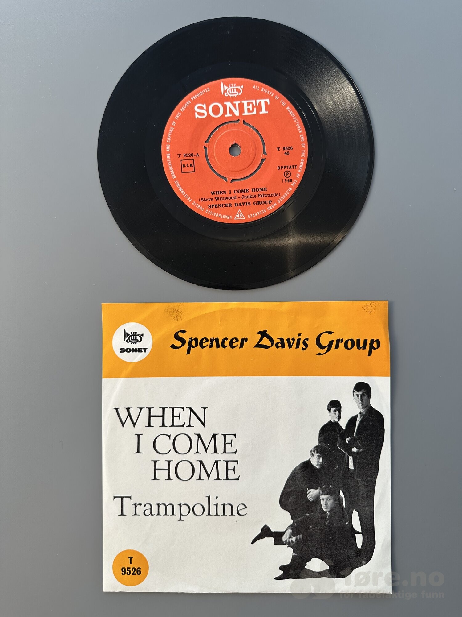 Singel - Spencer Davis Group - When I Come Home, bilde 2