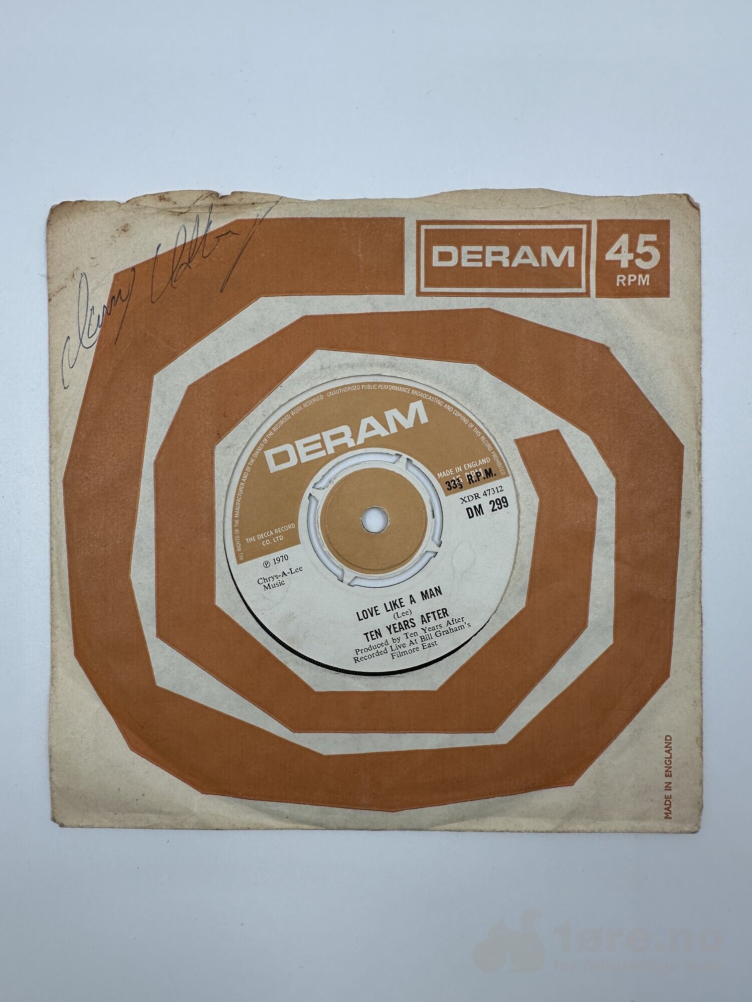Singel - Ten Years After – Love like a man