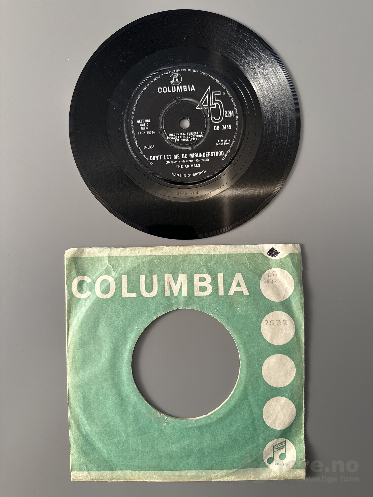 Singel - The Animals - Don’t let me be misunderstood, bilde 2