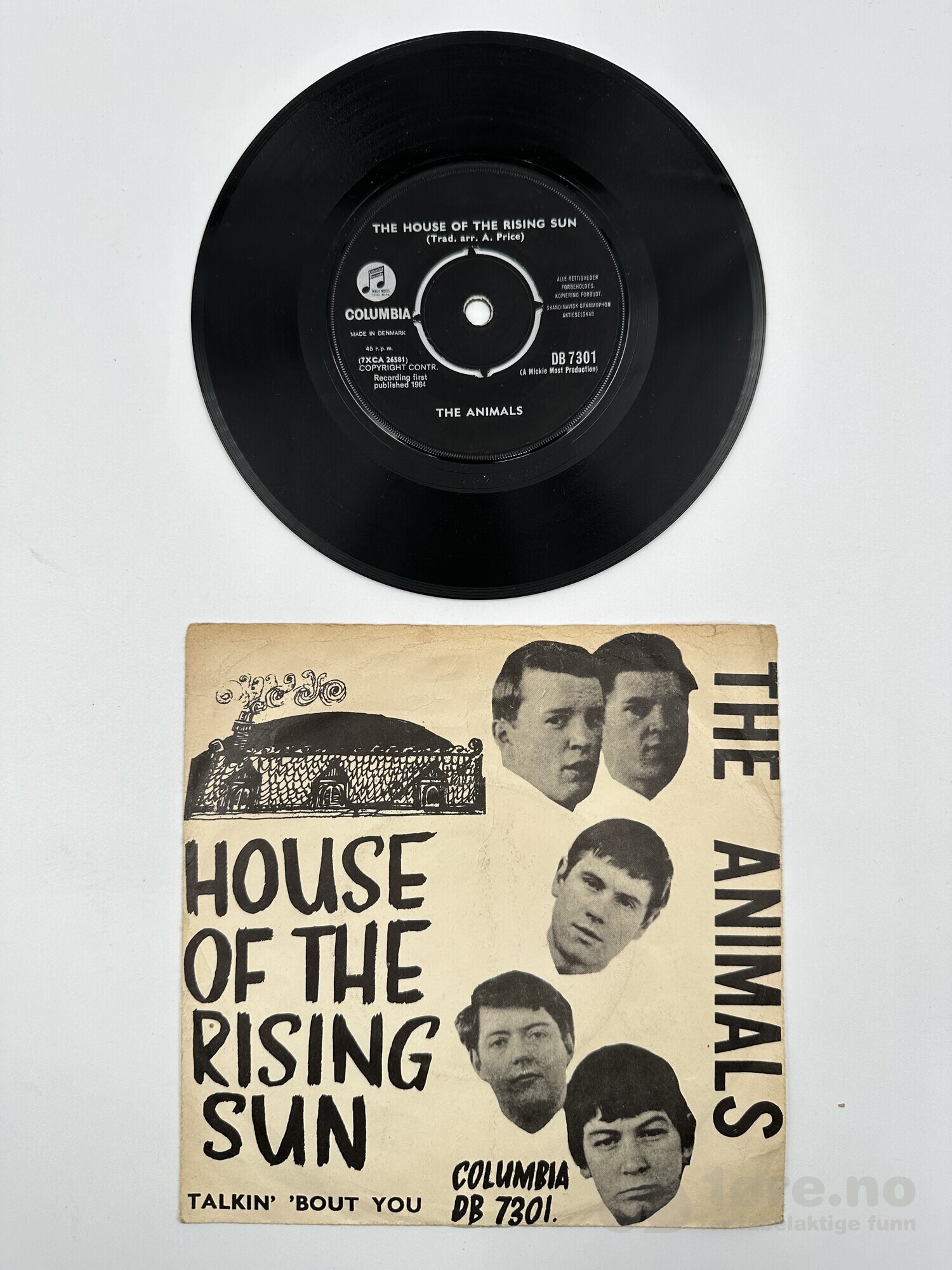 Singel - The Animals – House of the rising sun, bilde 2